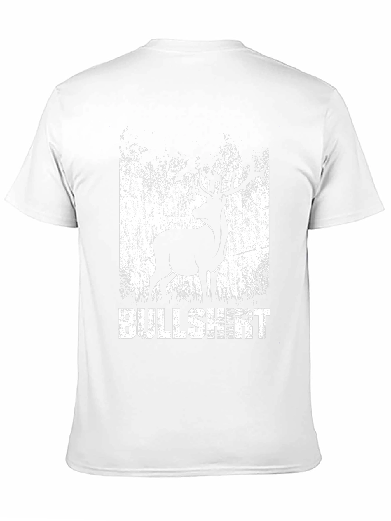 Black Bullshirt Deer Graphic Tee view 11