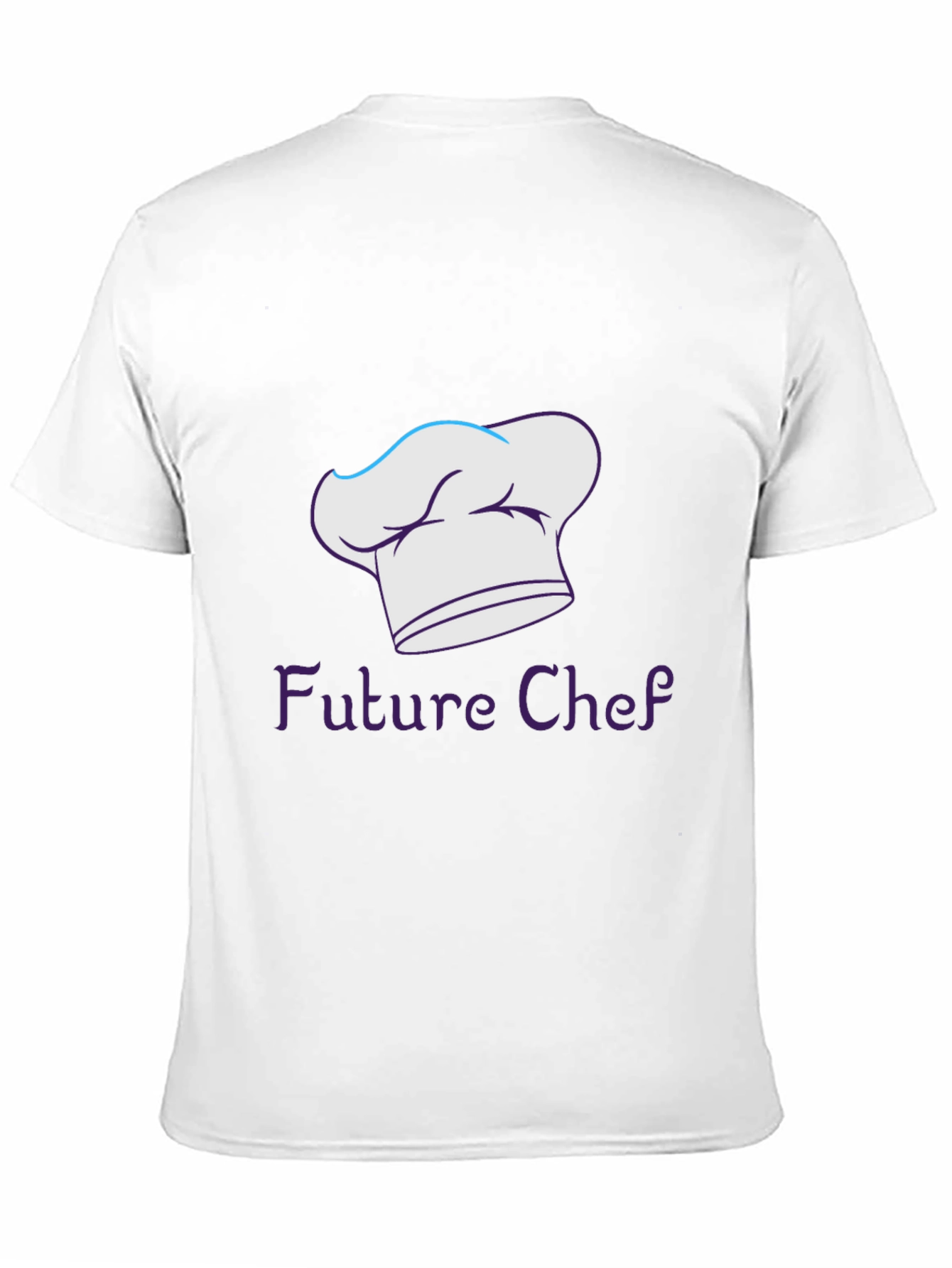 Black Future Chef T-Shirt - Black Cotton Tee view 11