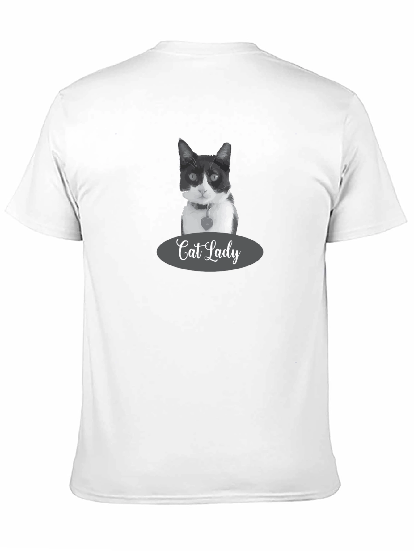 Black Cat Lady Black T-Shirt - Stylish Pet Lover Apparel view 11