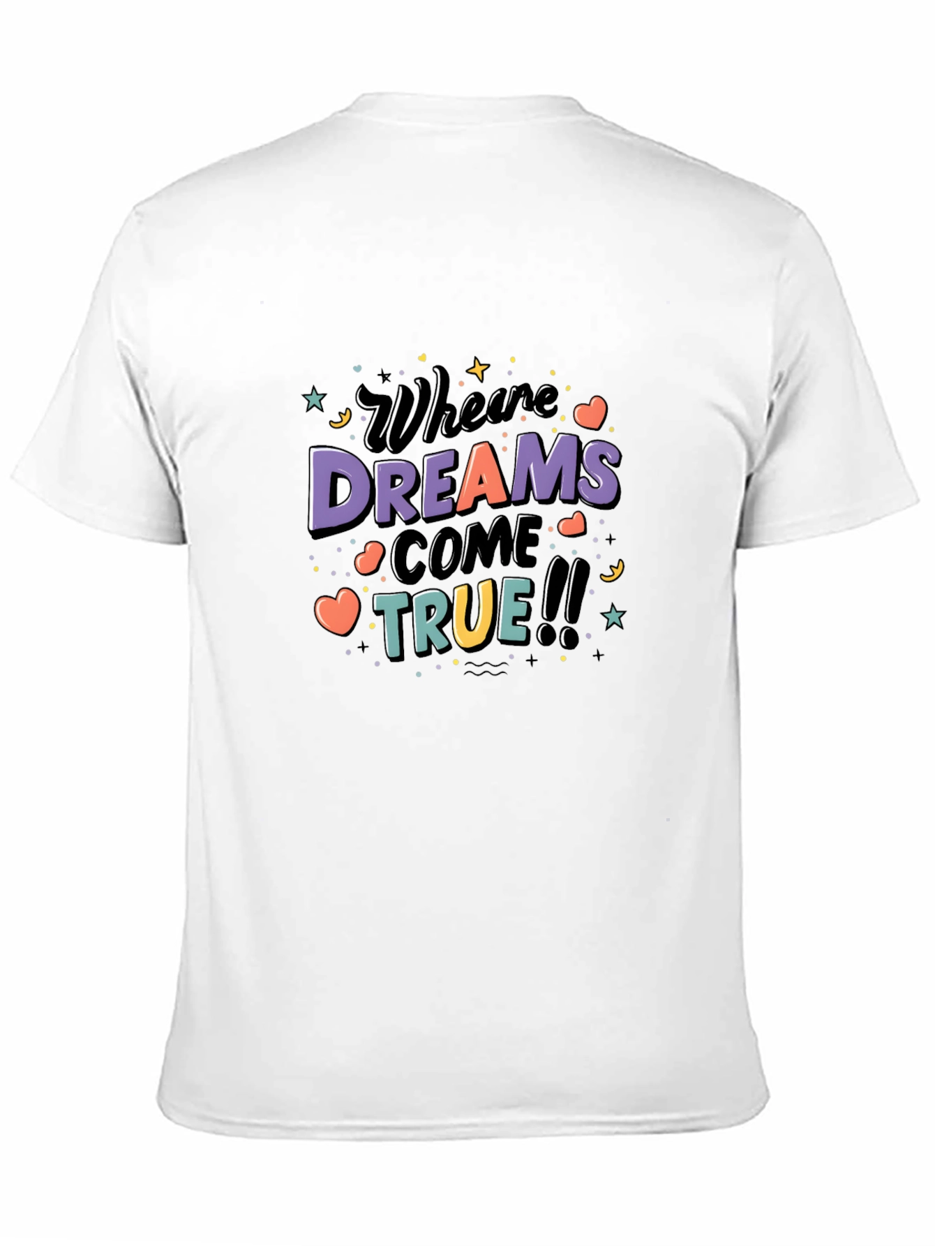 Black Dreams Come True Graphic Tee view 11