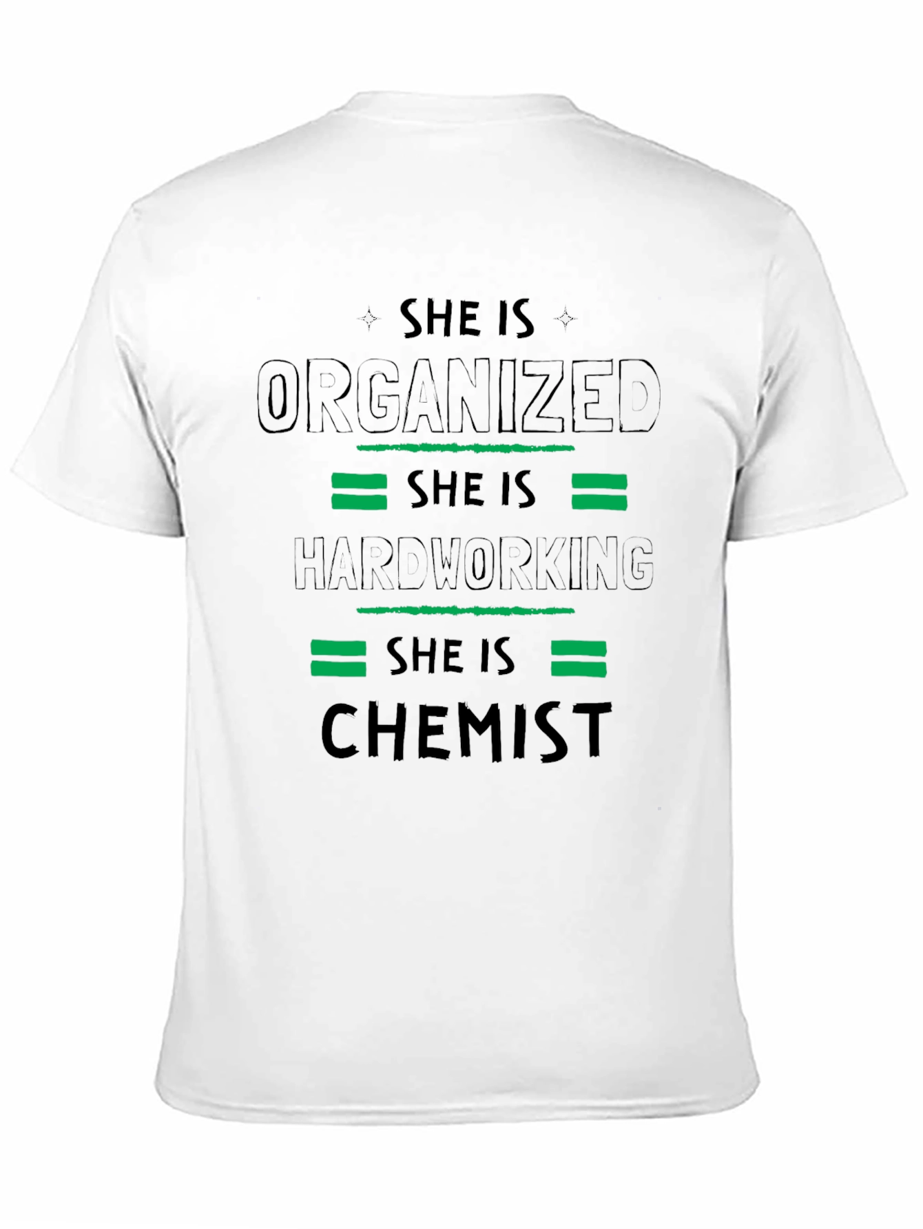 Black She Is Chemist Graphic Tee view 11