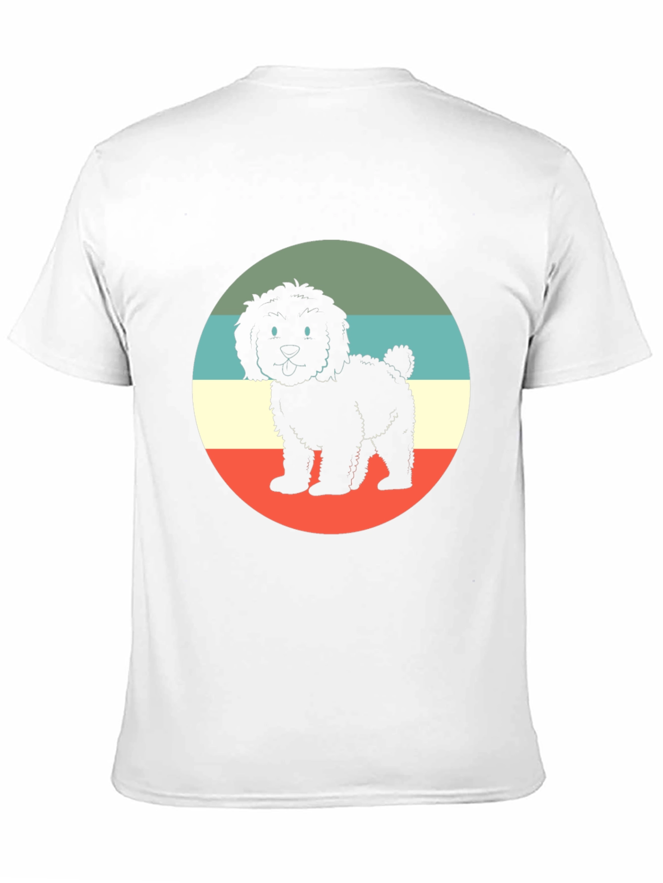 Black Retro Dog T-Shirt - Vintage Style Pup Tee view 11