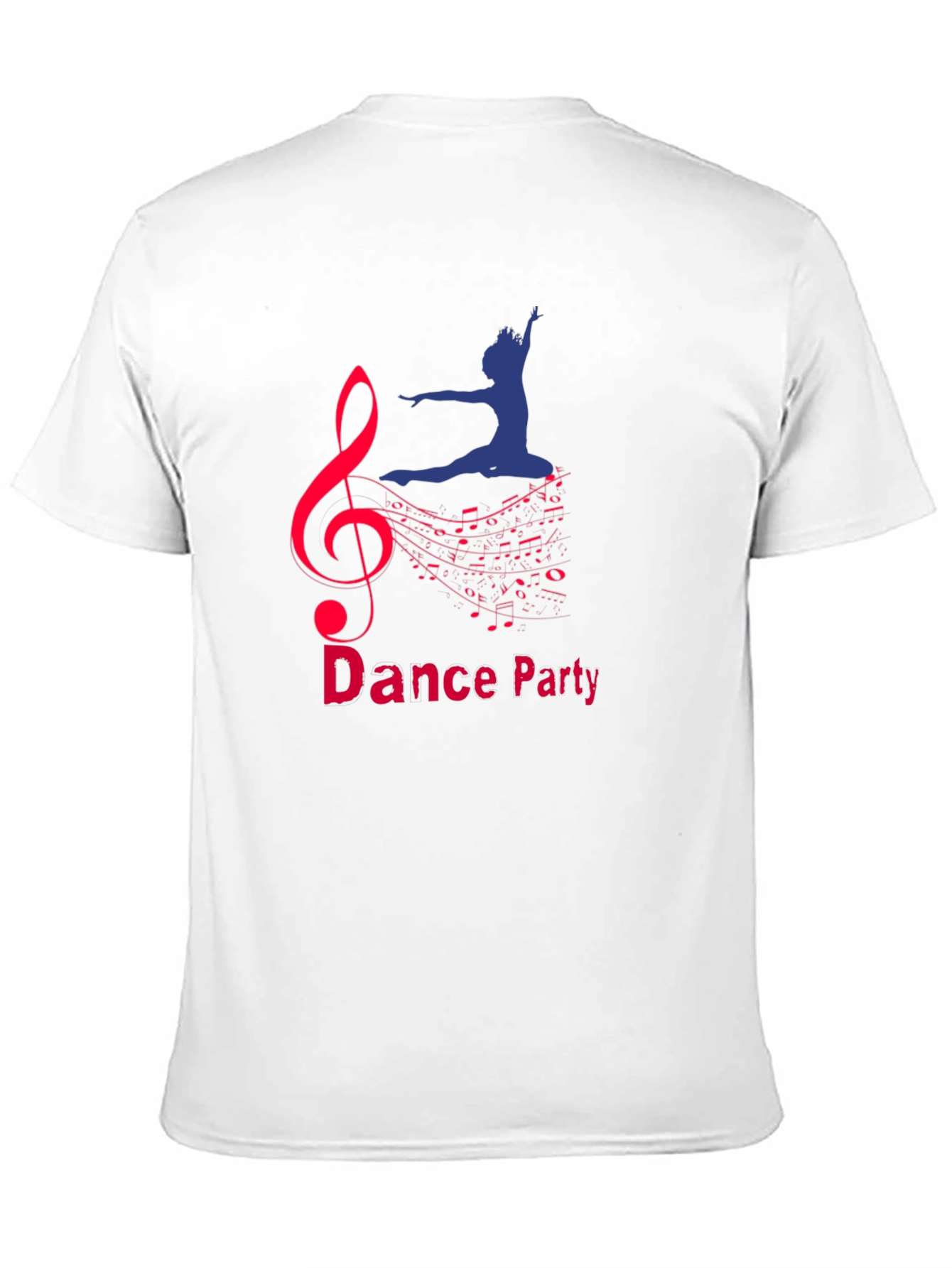 Black Dance Party Graphic Tee - Music and Movement view 11