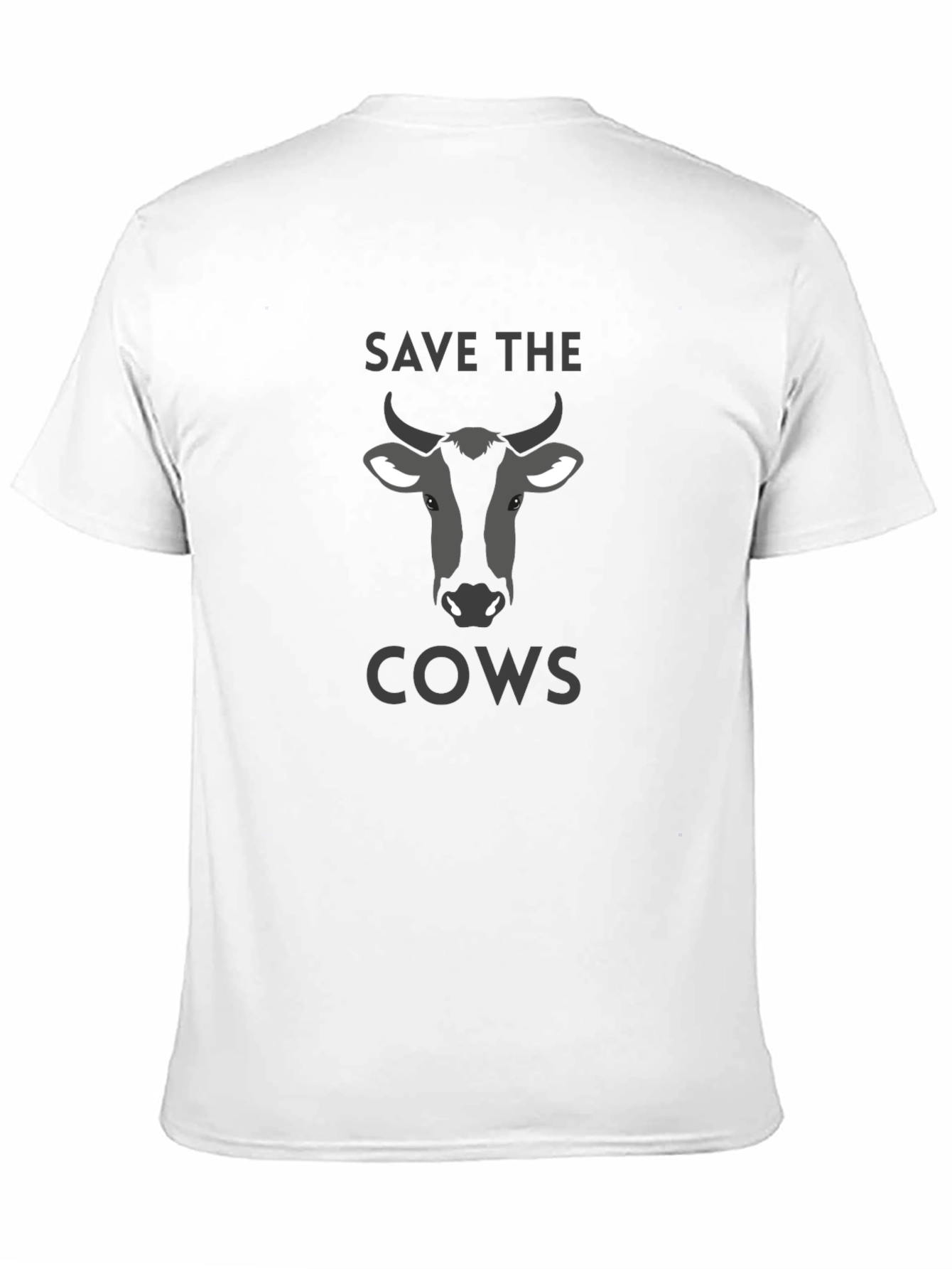 Save The Cows Graphic Tee - Animal Lover's T-Shirt - 11