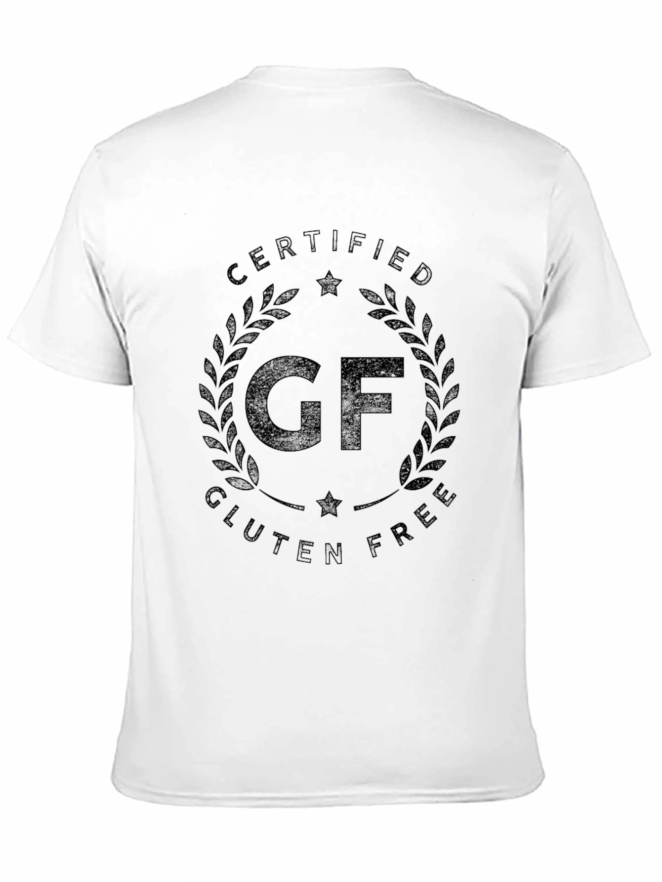 Certified Gluten Free Black T-Shirt - 11
