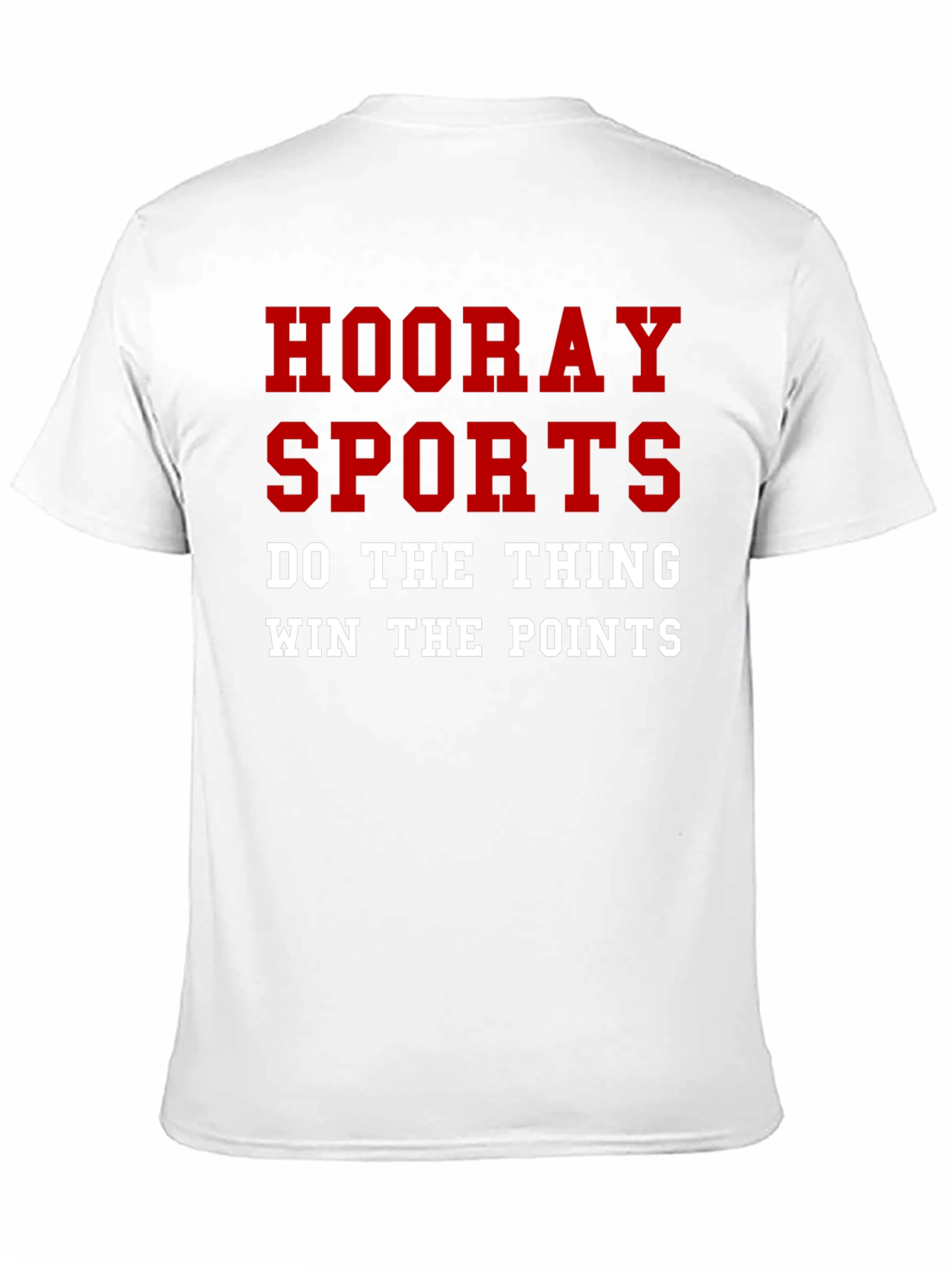 Black Hooray Sports T-Shirt - Funny Athlete Tee view 11