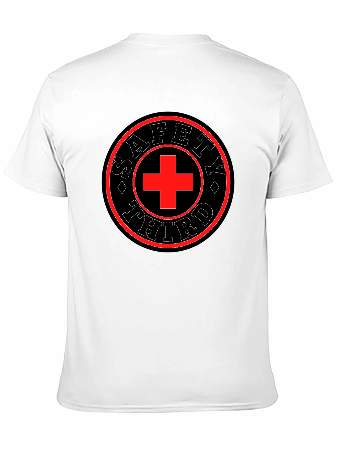 Black Safety Third Graphic Tee - Men's Black T-Shirt view 11