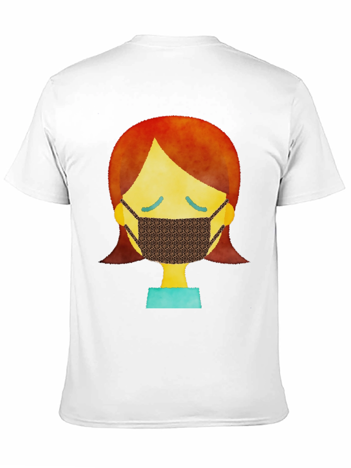 Black Masked Character Graphic Tee - Unisex view 11