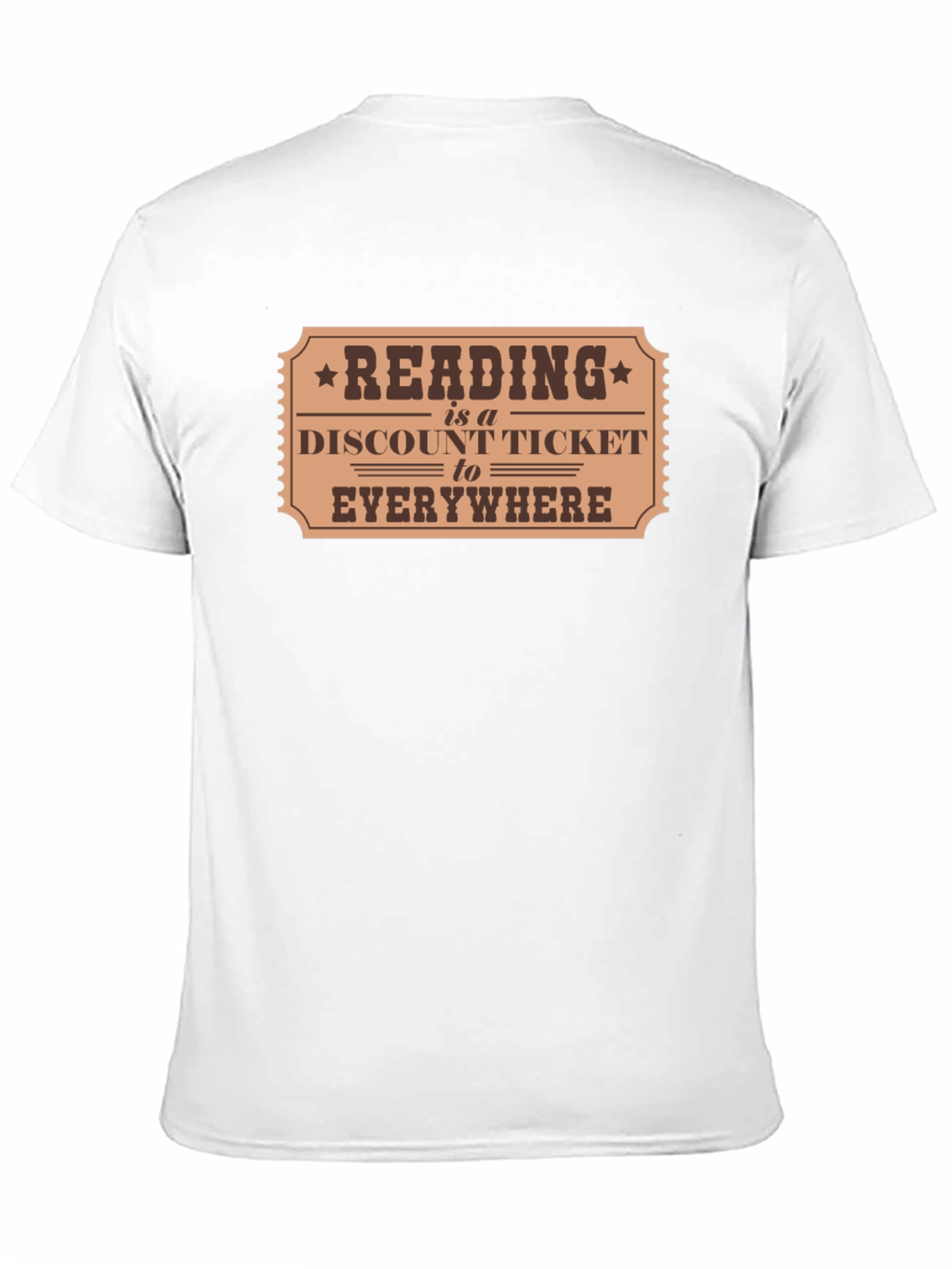 Black Reading is a Discount Ticket T-Shirt view 11