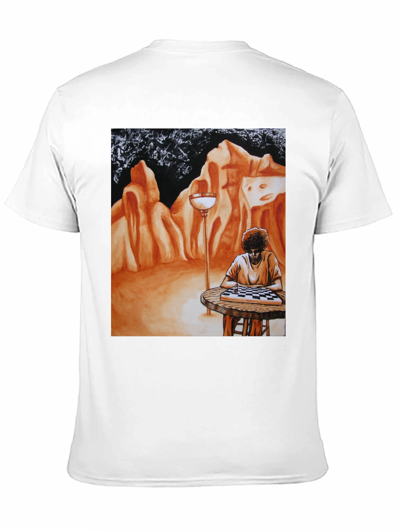 Artistic Chess Player T-Shirt - 11