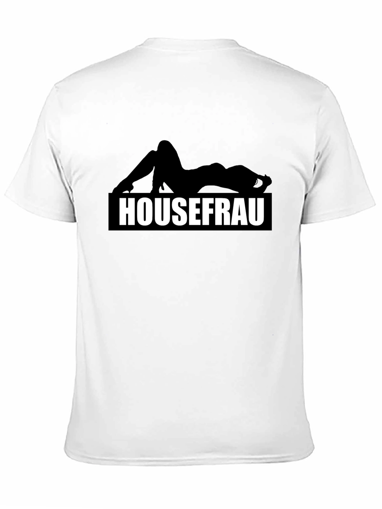 Black Housefrau Graphic T-Shirt - Black Tee view 11