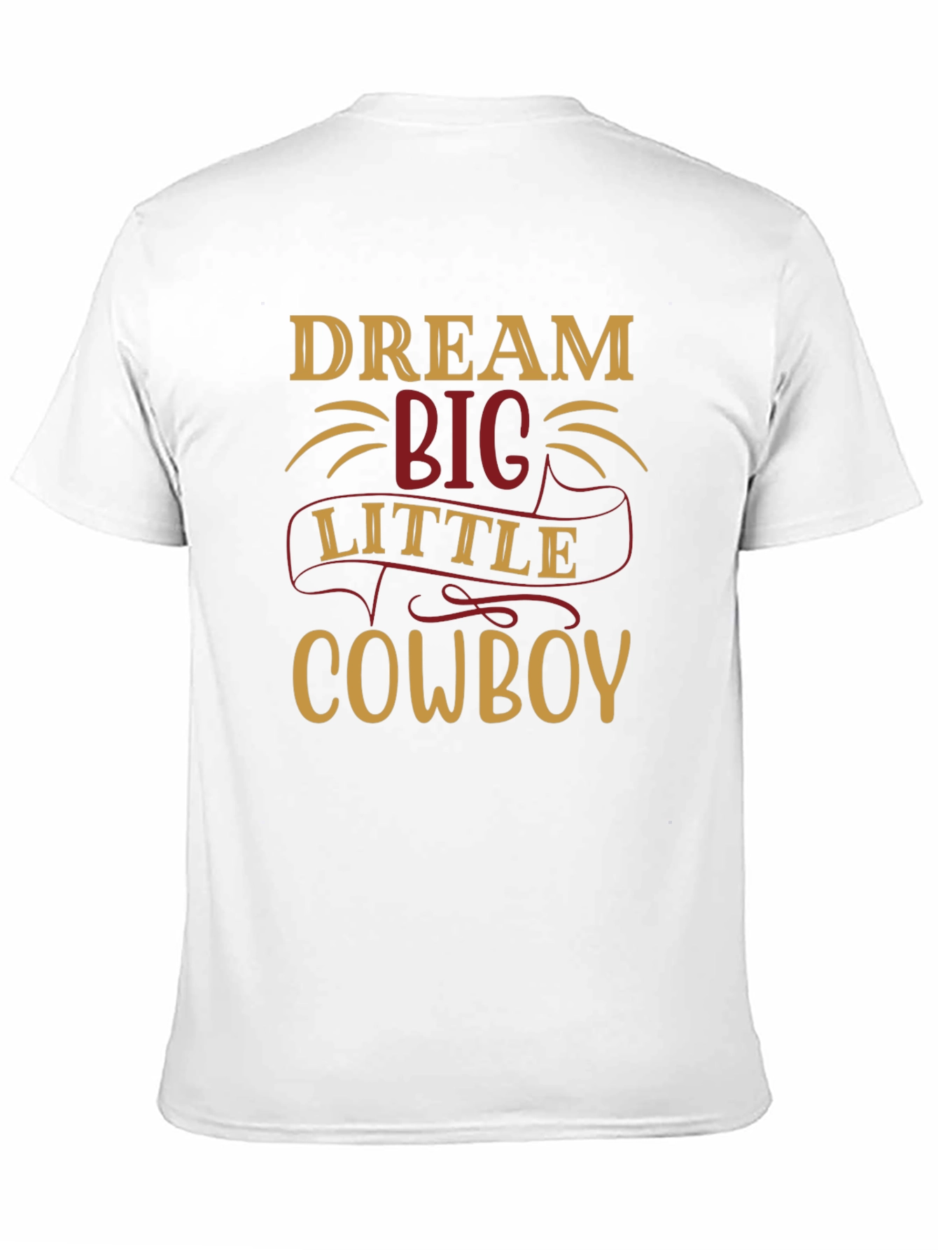 Dream Big Little Cowboy Graphic Tee - 11