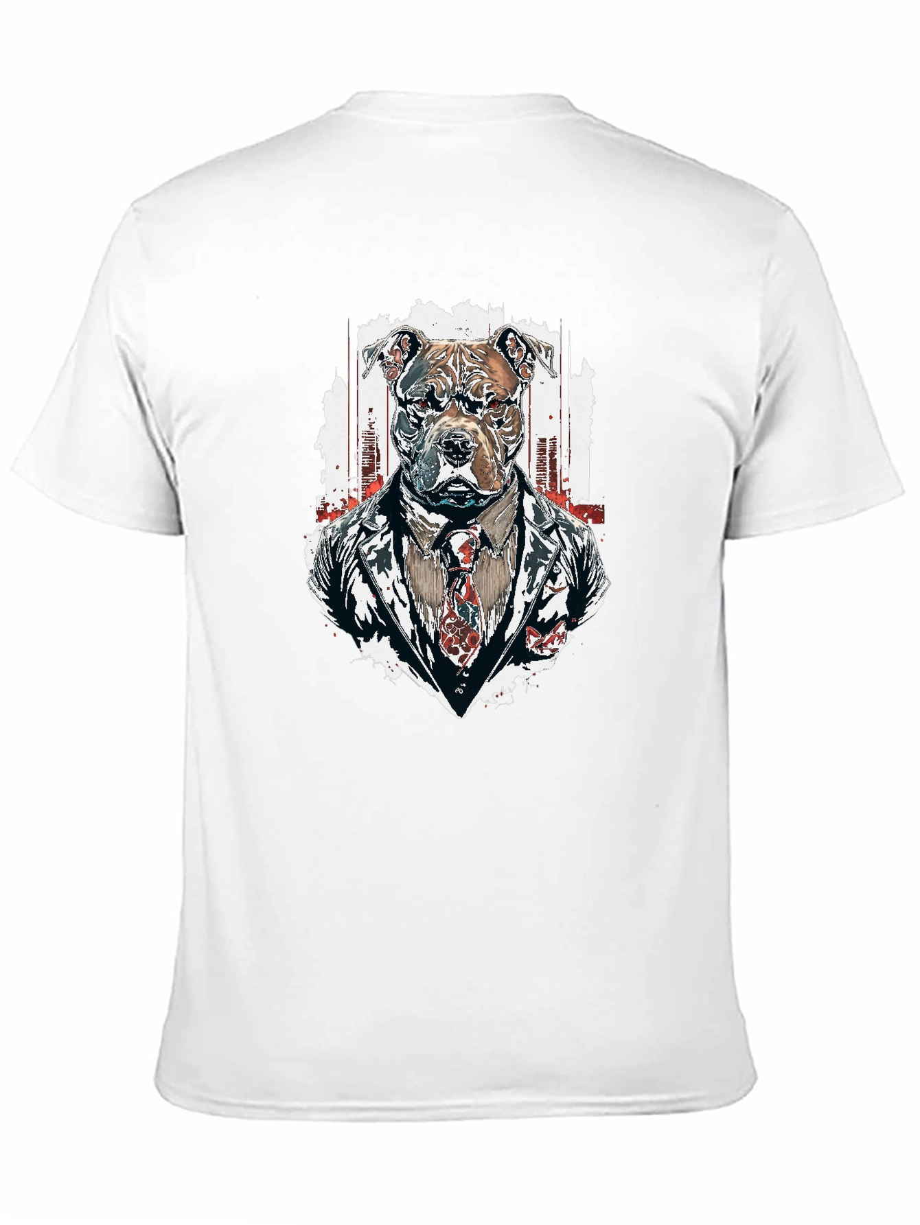 Black Pitbull Boss Black T-Shirt - Urban Cool view 11
