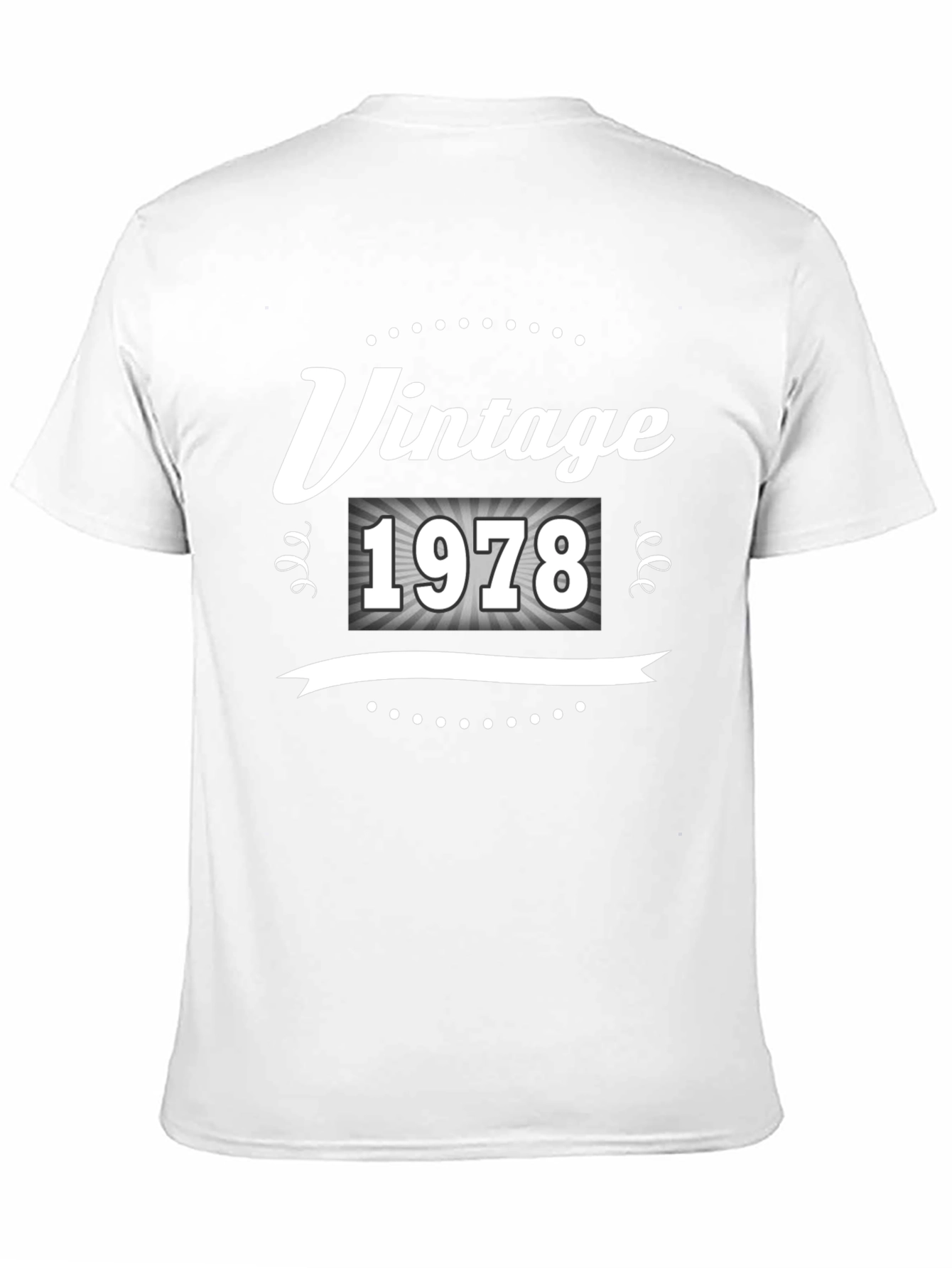 Black Vintage 1978 Graphic T-Shirt - Birthday Gift view 11