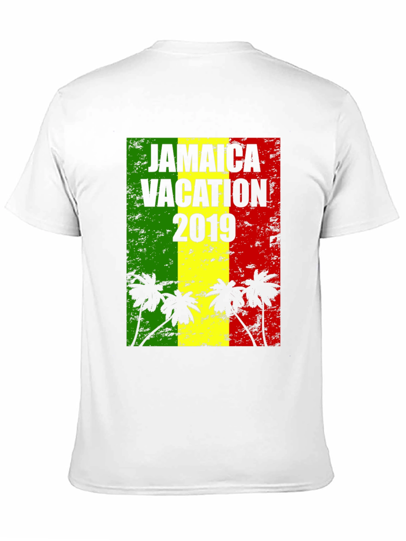 Jamaica Vacation 2019 Black T-Shirt - 11