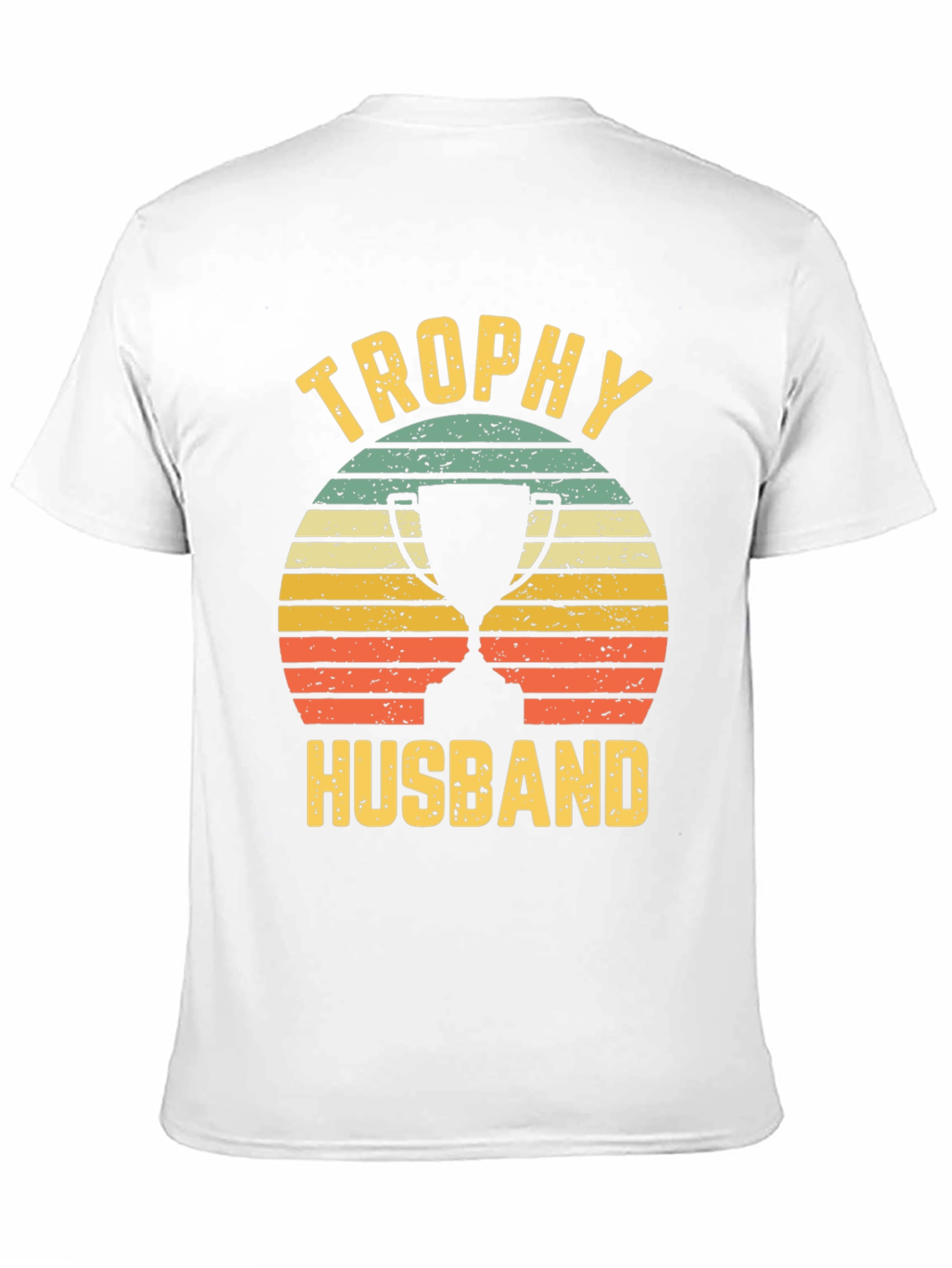 Trophy Husband Graphic Tee - Retro Style - 11