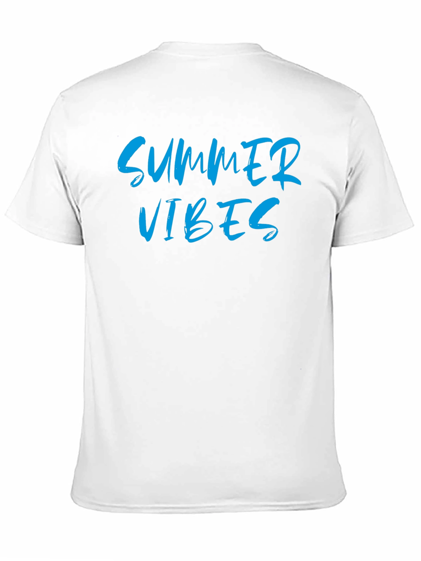 Black Summer Vibes Black Graphic T-Shirt view 11