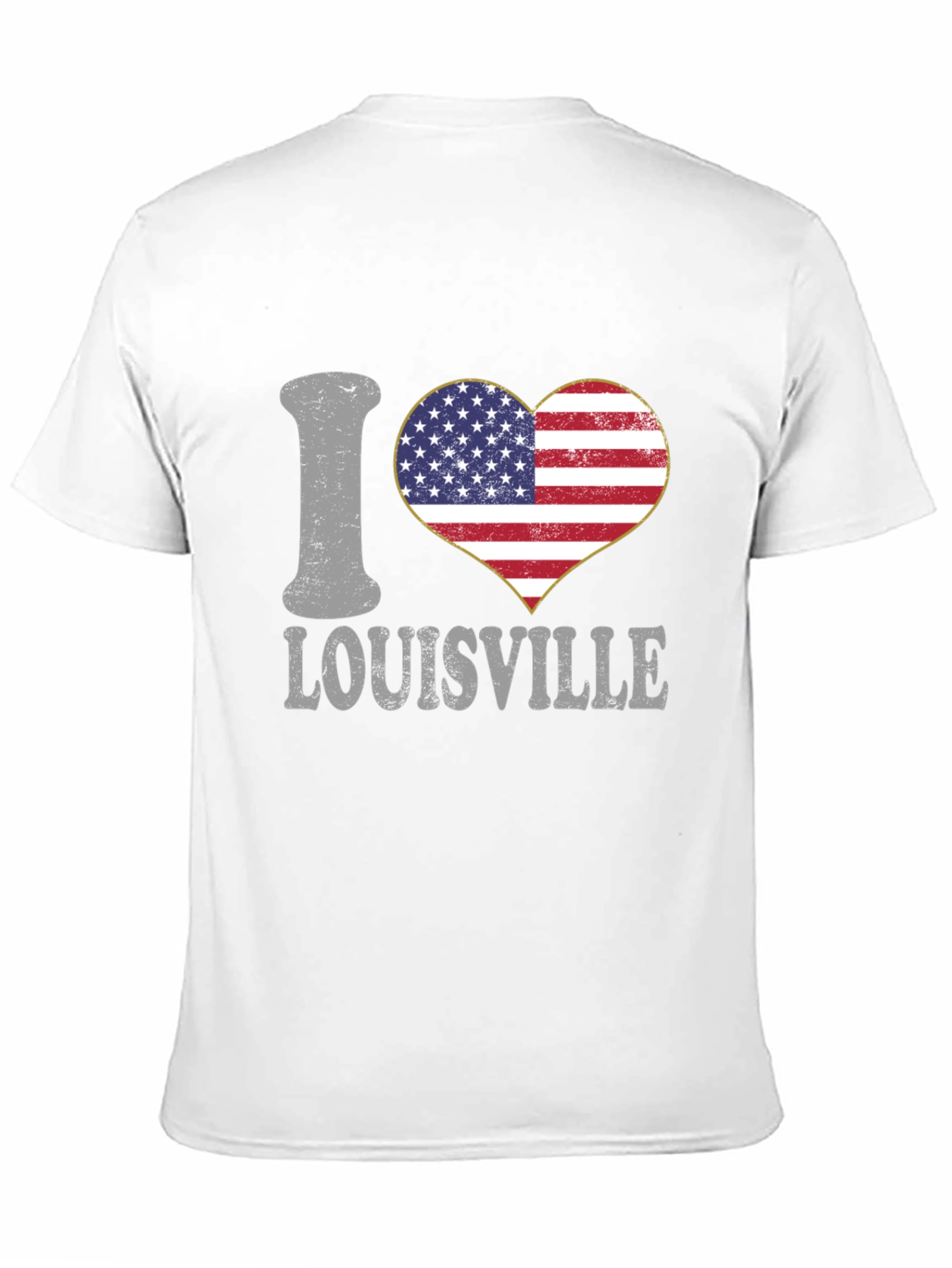 Black I Heart Louisville T-Shirt view 11