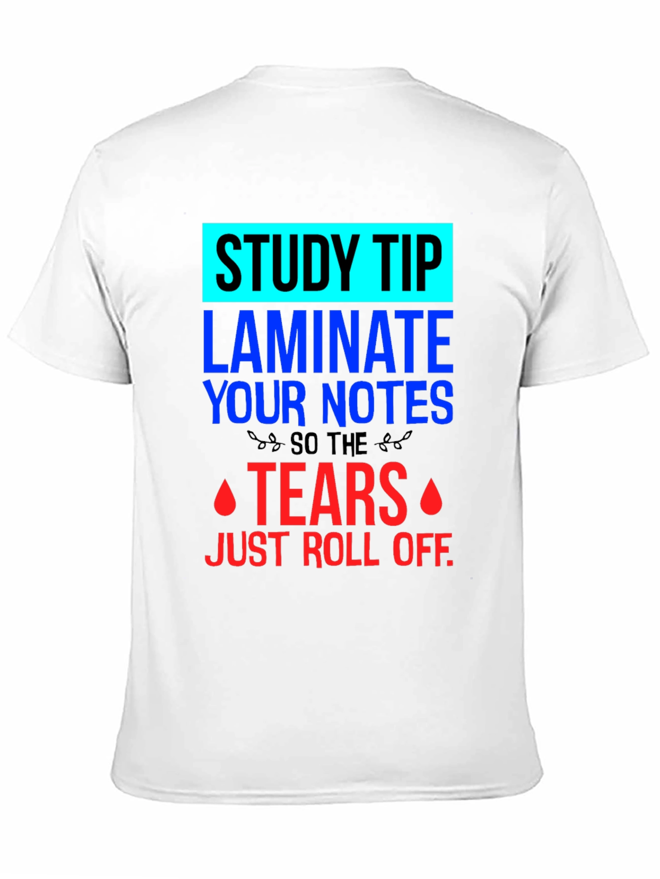 Black Study Tip T-Shirt view 11