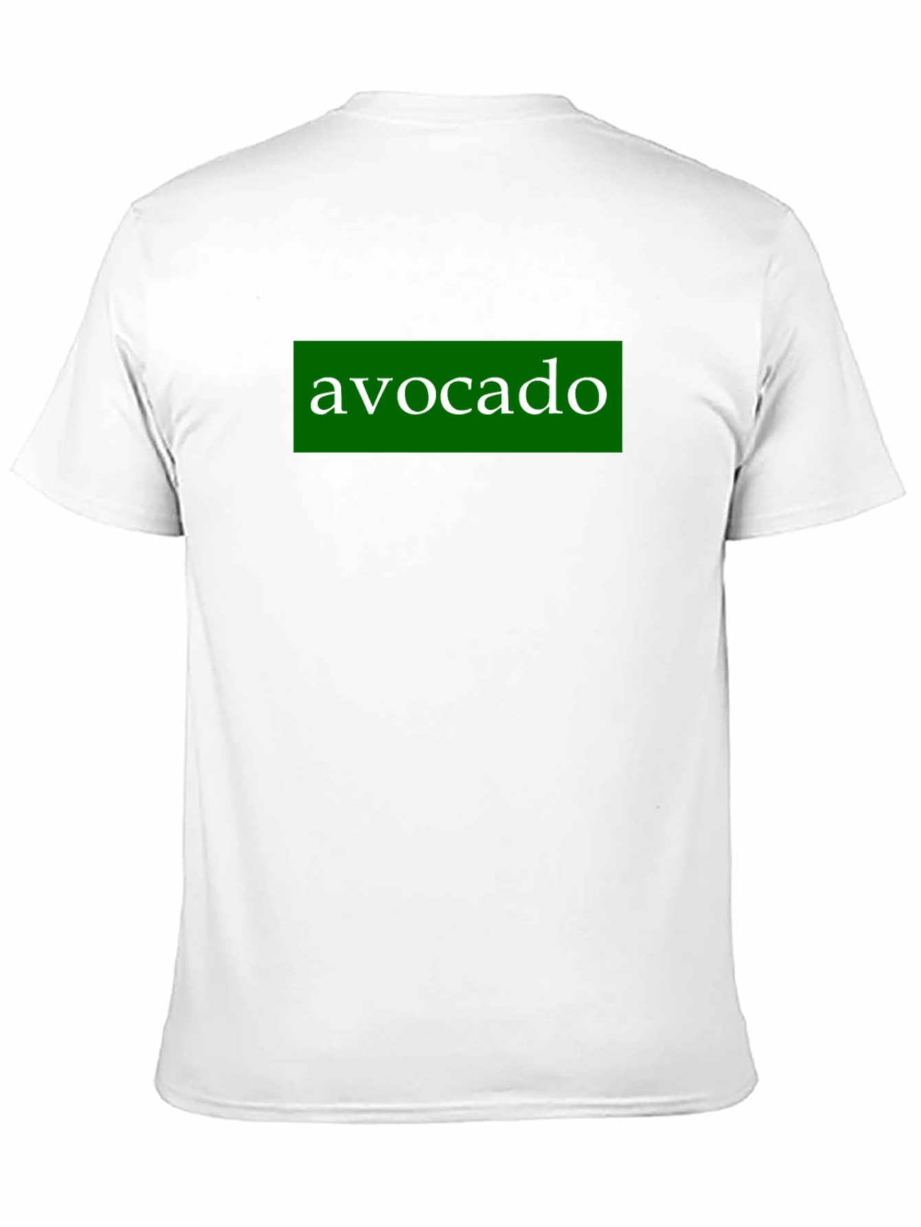 Black Avocado Graphic T-Shirt - Black Cotton Tee view 11