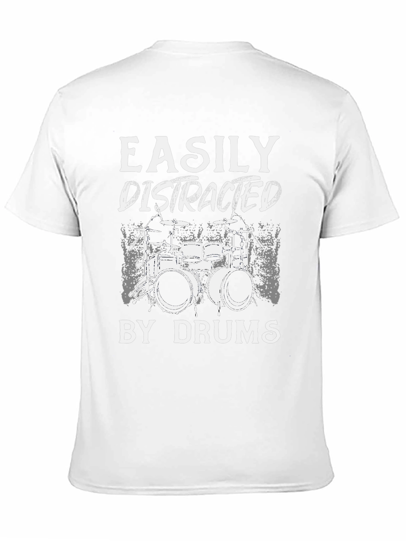 Easily Distracted by Drums T-Shirt - 11
