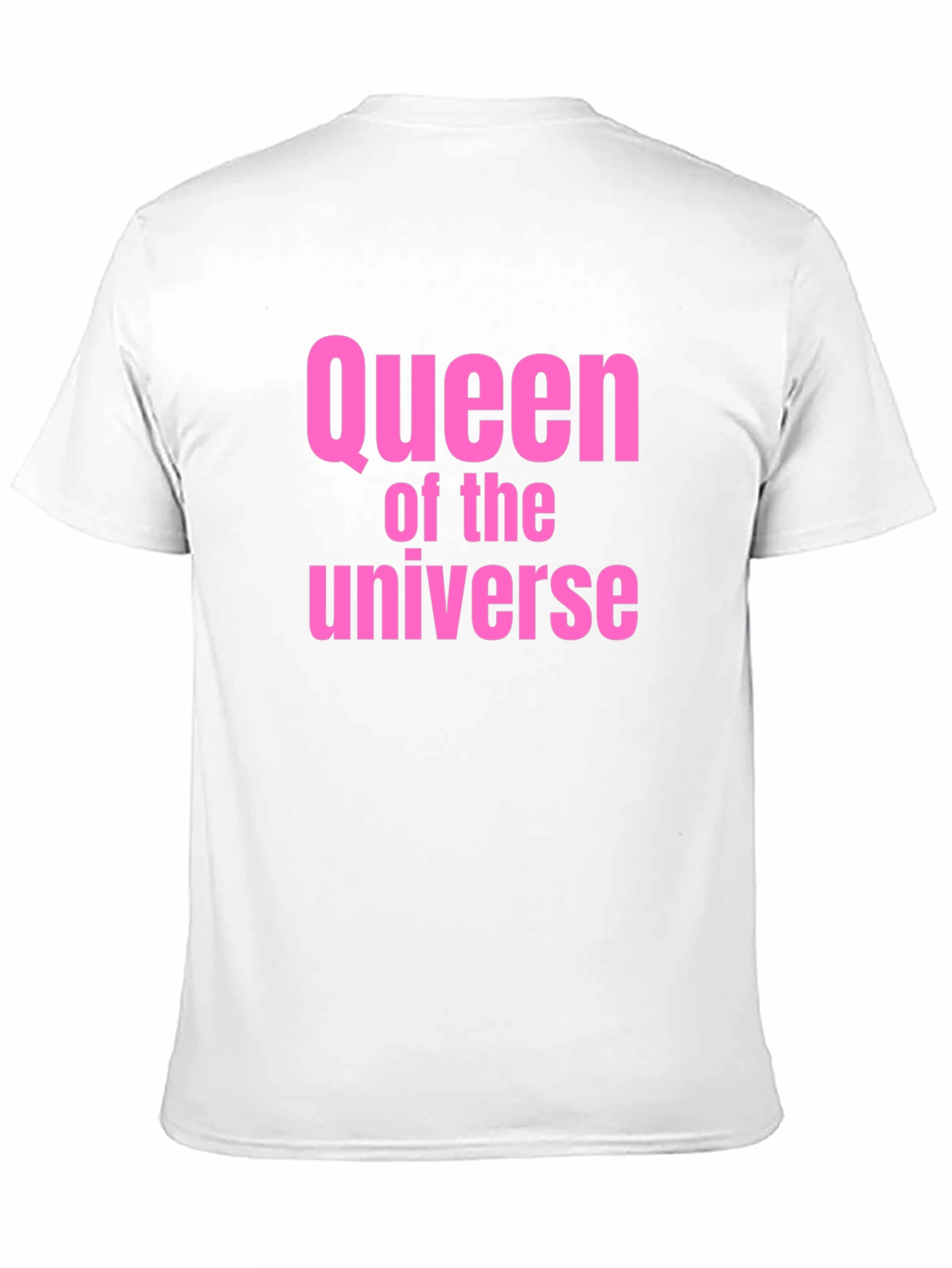 Black Queen of the Universe T-Shirt - Pink Graphic Tee view 11