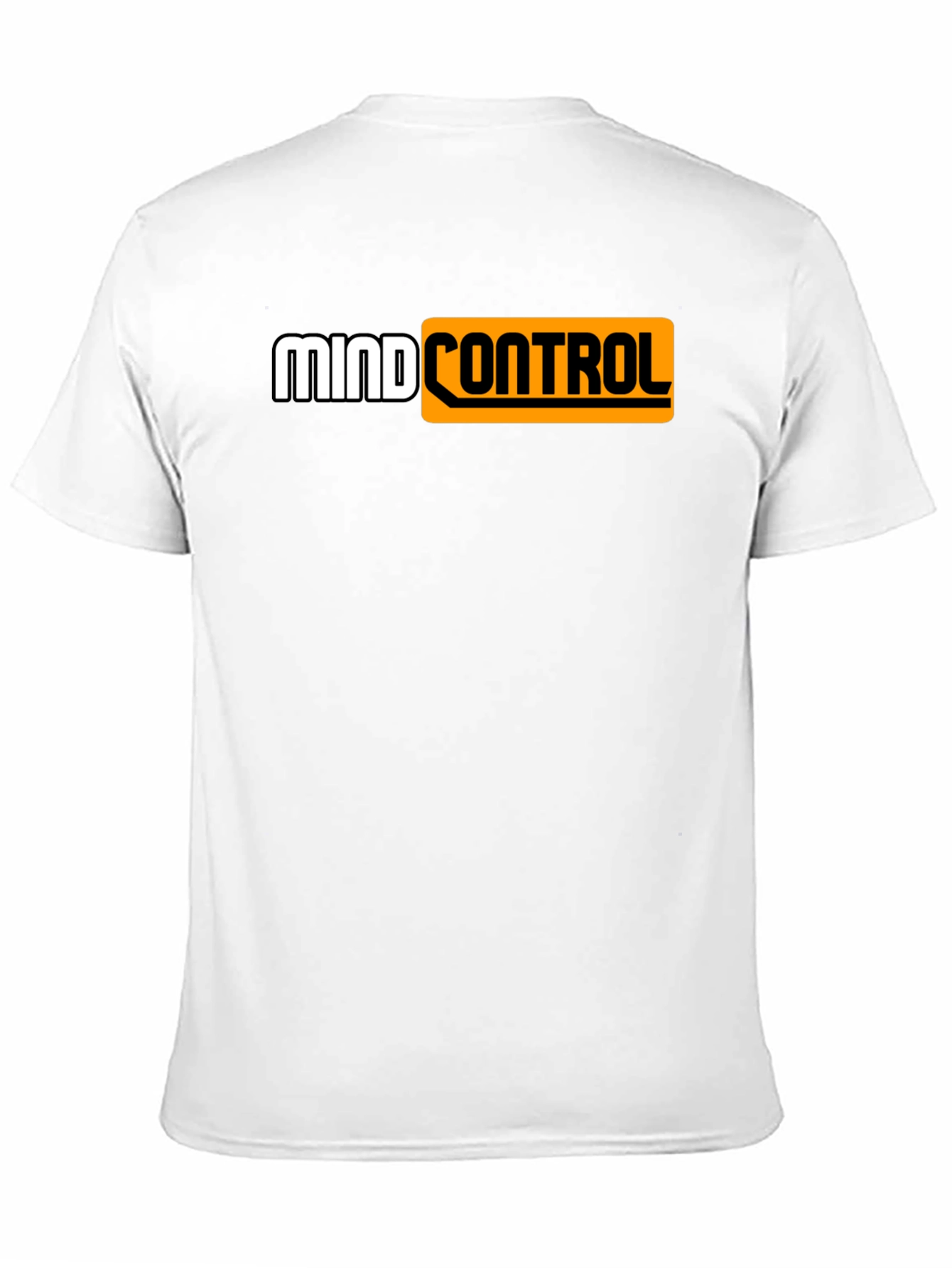 Black Mind Control Graphic Tee - Black Cotton T-Shirt view 11