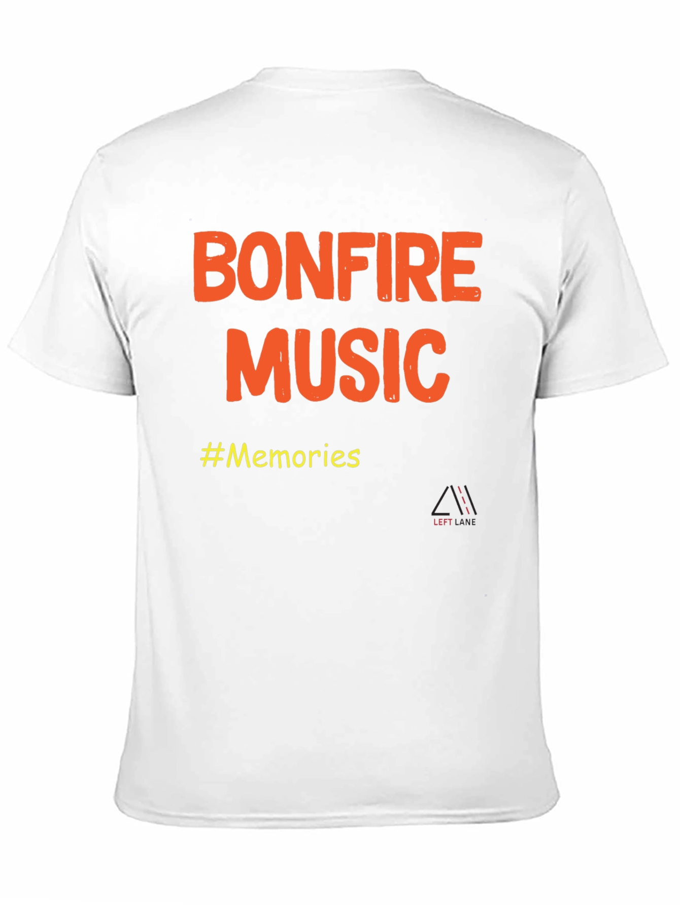 Black Bonfire Music Memories Graphic T-Shirt view 11