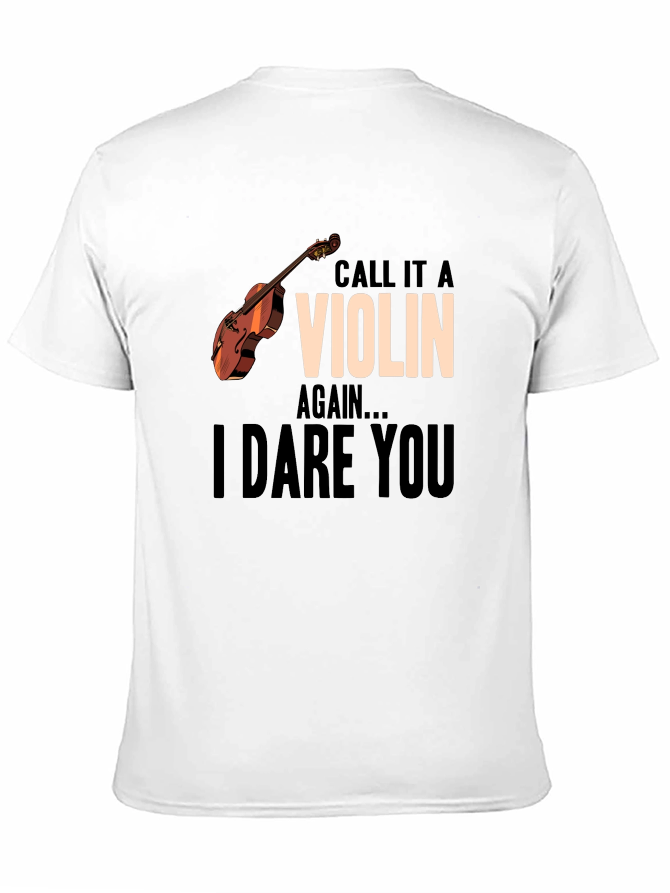Black Call It A Violin Again Funny Music T-Shirt view 11