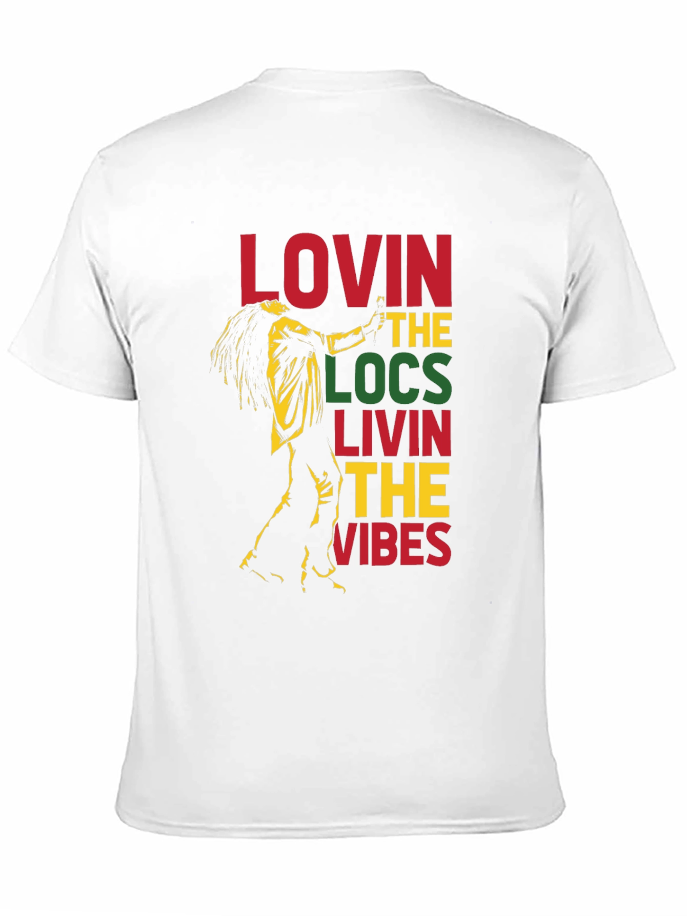 Black Lovin' The Locs Graphic T-Shirt view 11