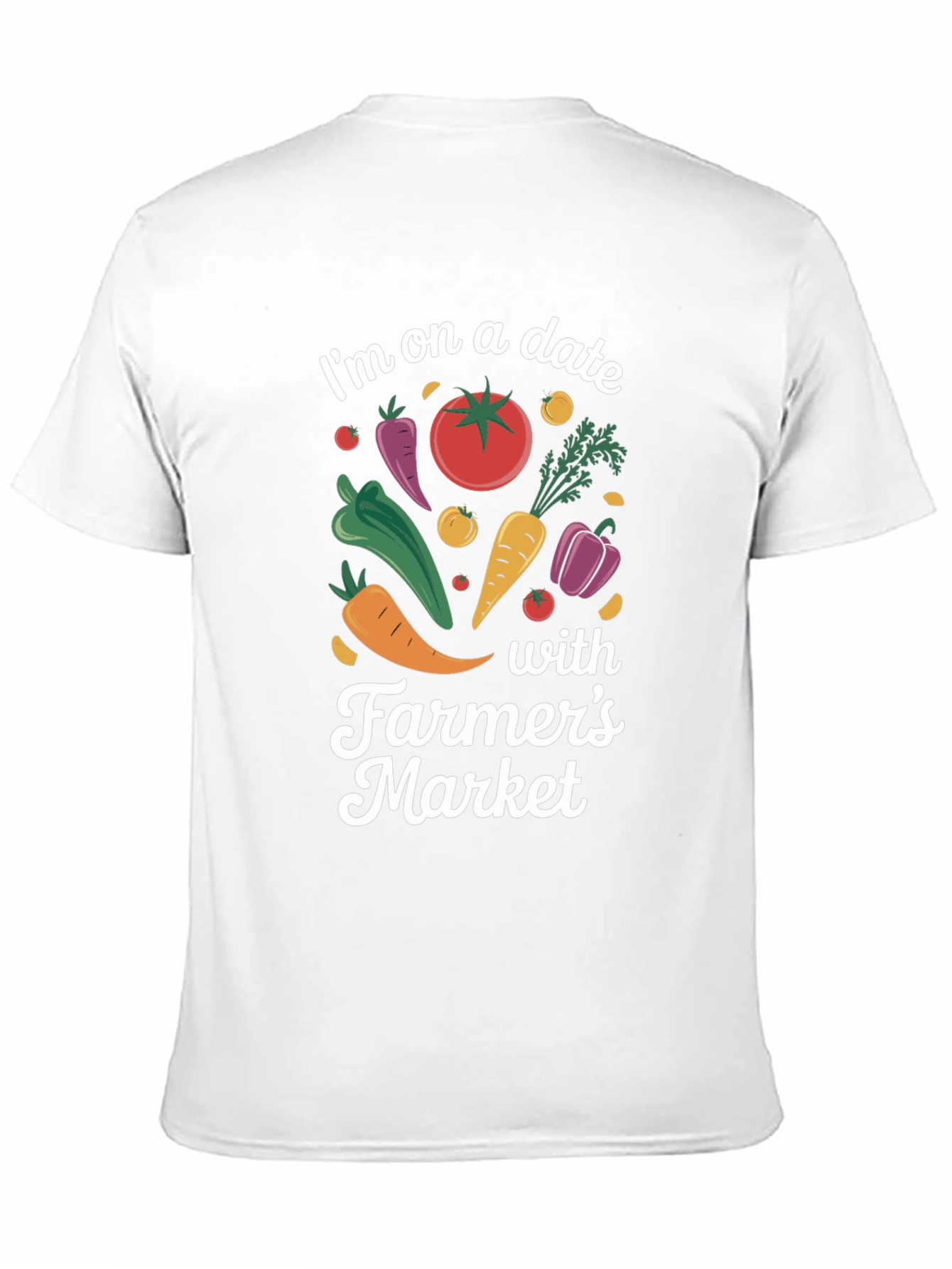 Black Farmer's Market Date T-Shirt view 11