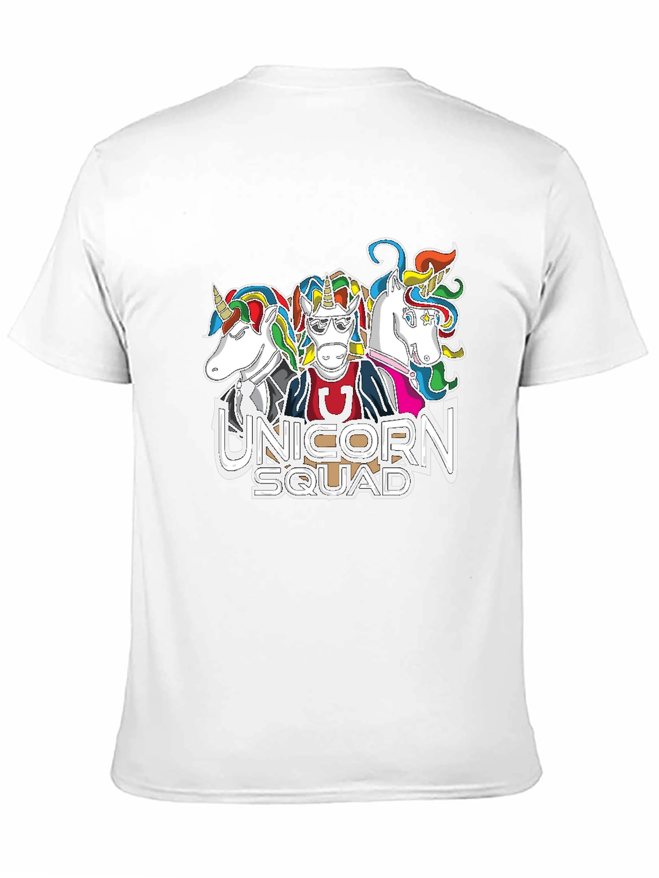 Black Unicorn Squad Graphic T-Shirt view 11