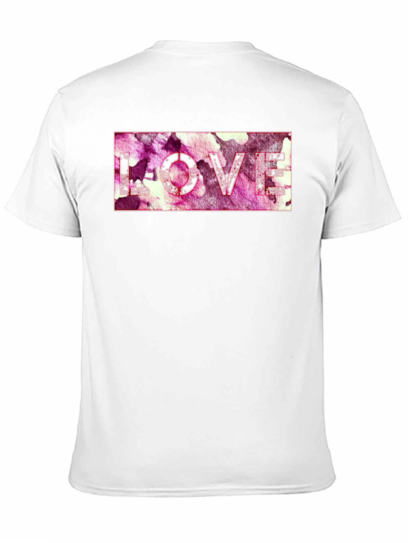 Black Love T-Shirt - Abstract Print view 11