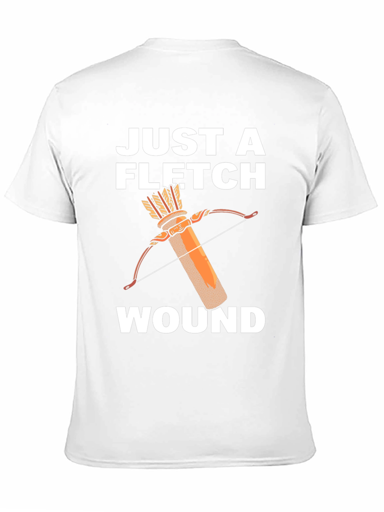 Black Just a Fletch Wound T-Shirt view 11