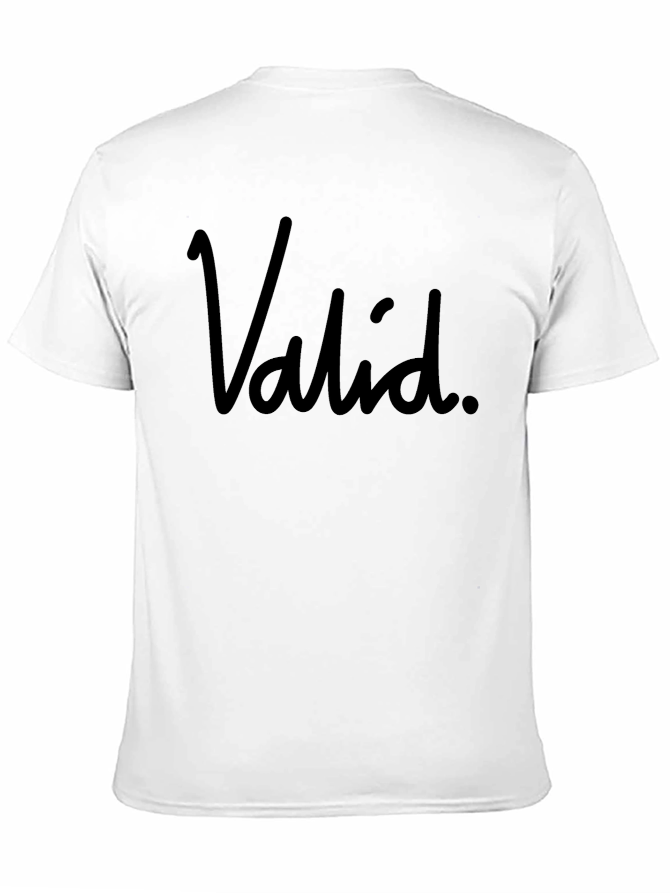 Black Valid Black Graphic T-Shirt - Stylish & Comfortable view 11