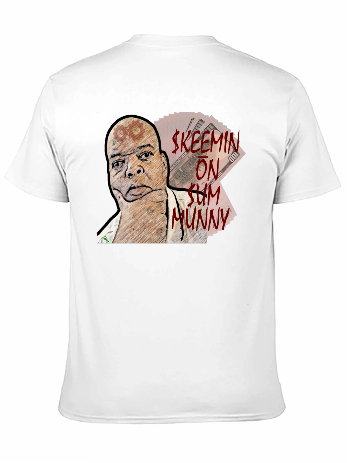 Black Skeemin' On Sum Munny Graphic Tee view 11