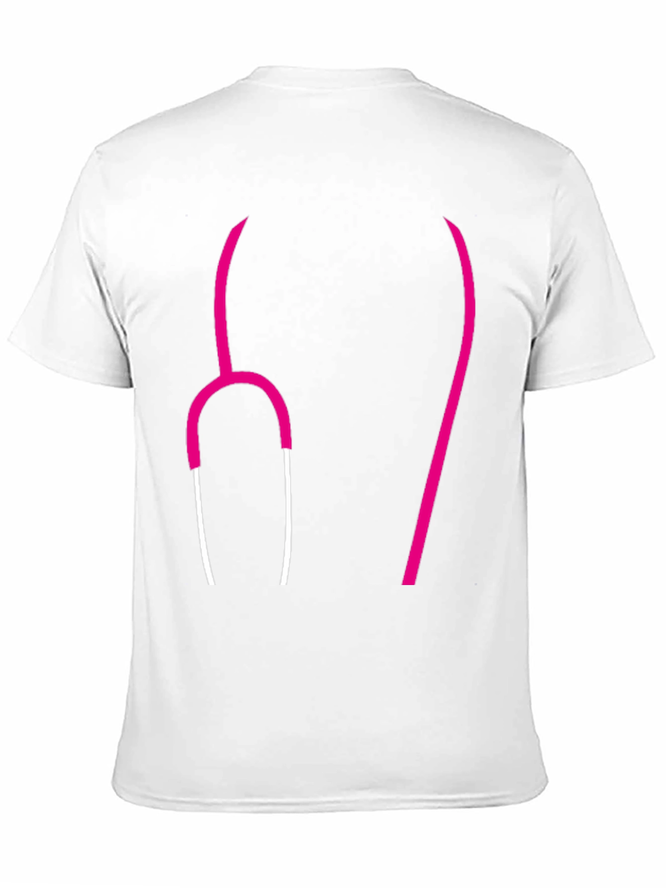 Black Stethoscope Graphic Tee - Doctor Nurse Medical Shirt view 11