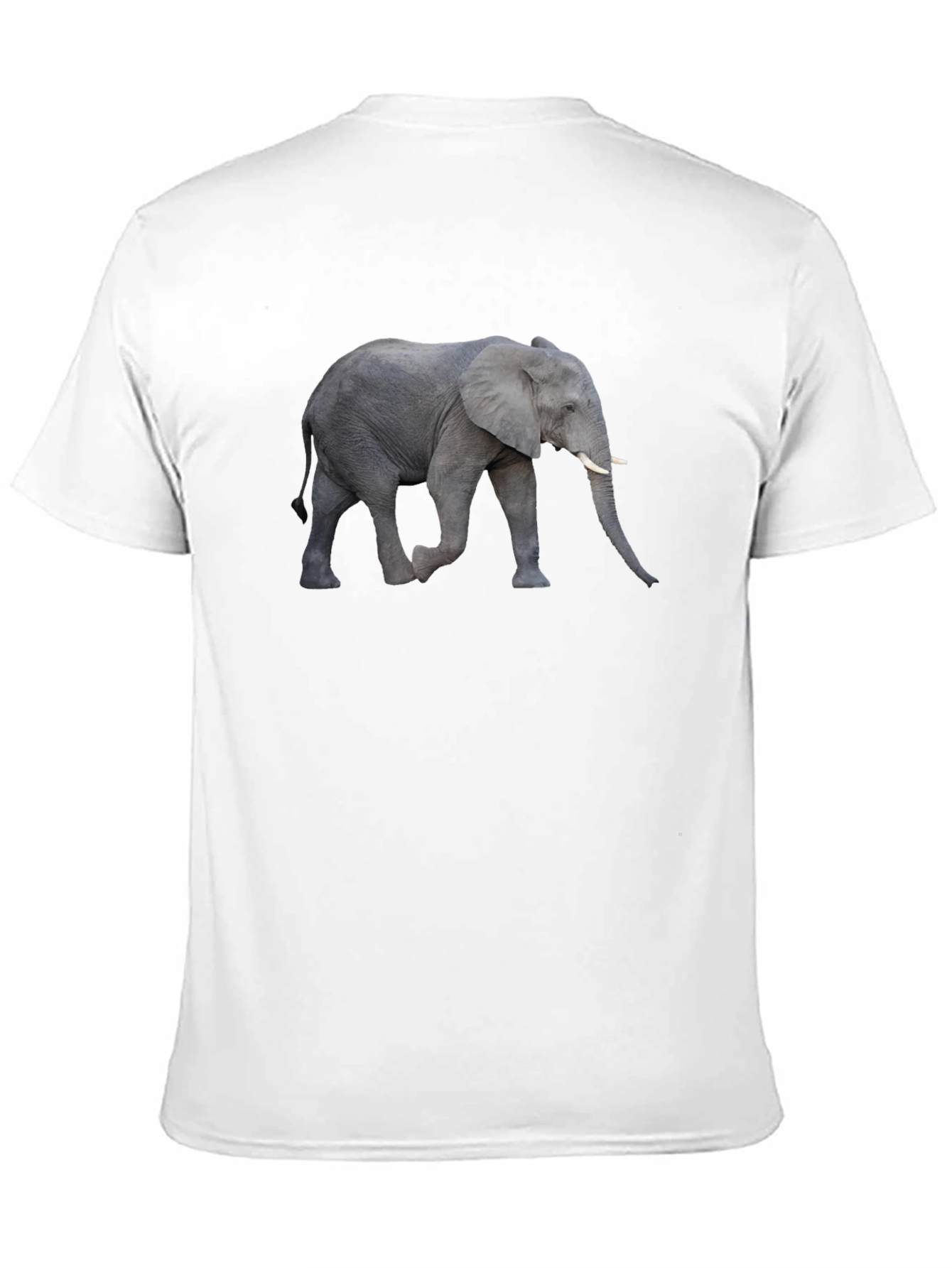 Black Elephant Graphic Black T-Shirt view 11