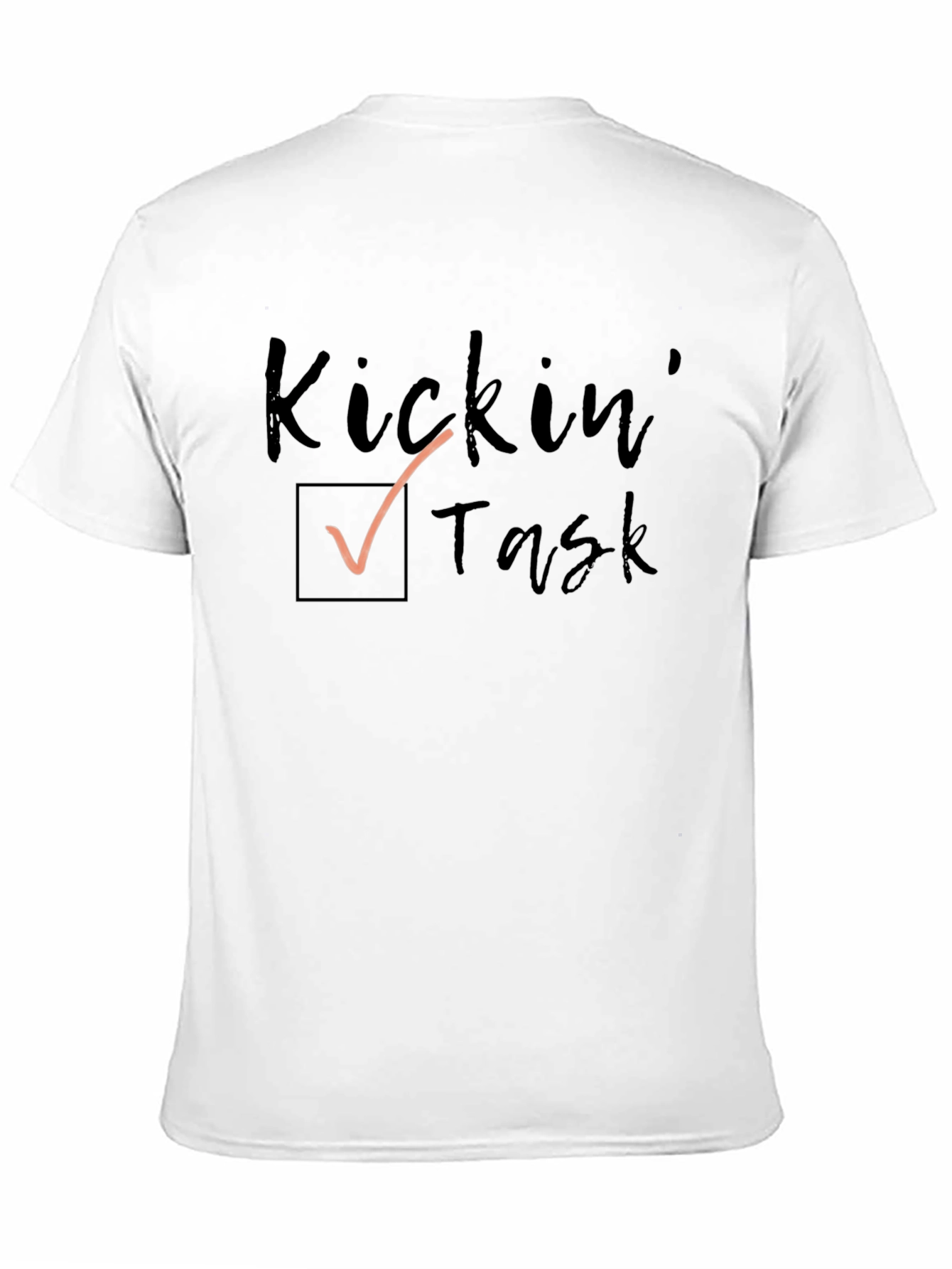 Black Kicking Task T-Shirt view 11