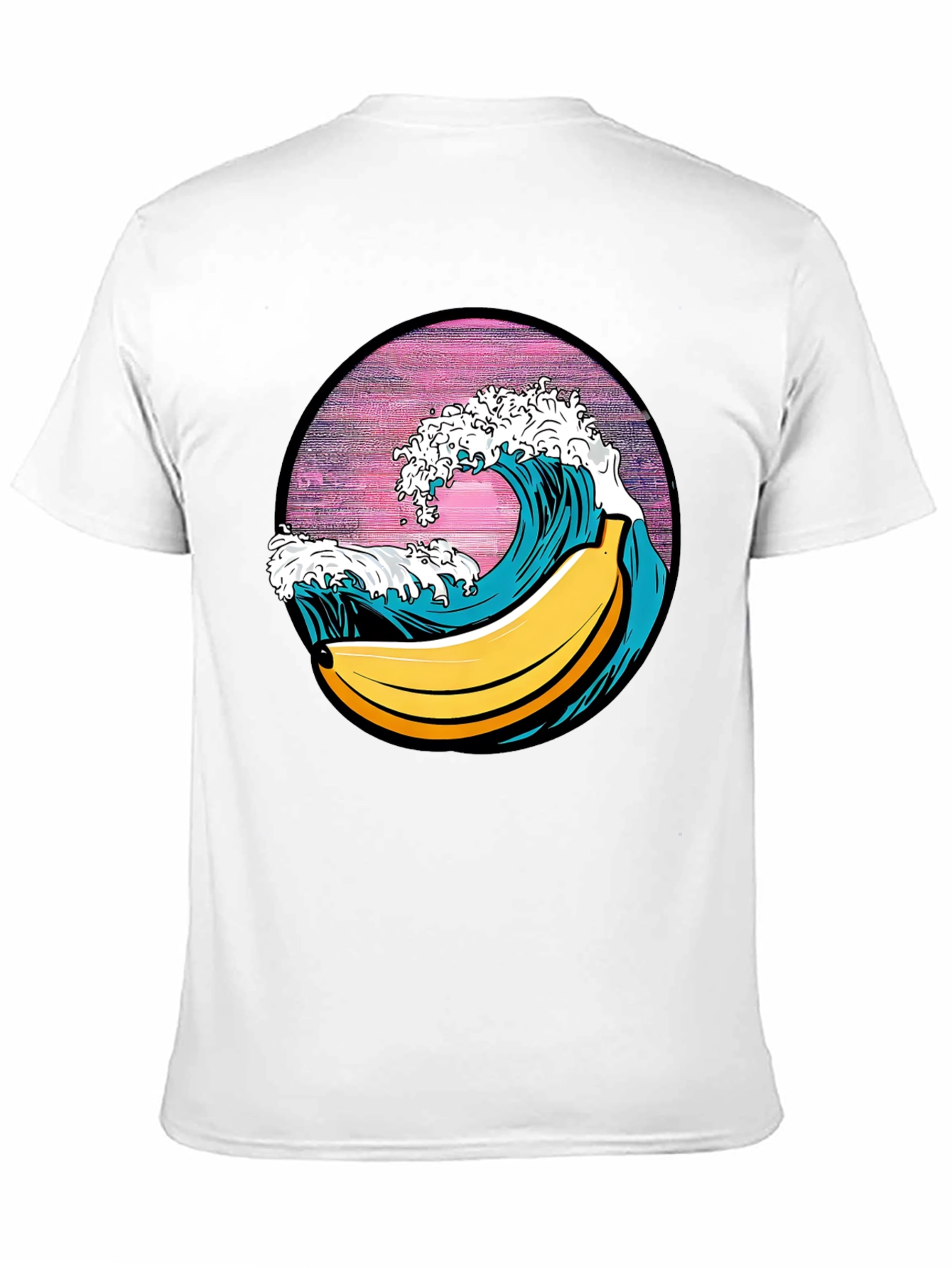 Black Banana Wave Graphic Tee - Surf's Up! view 11
