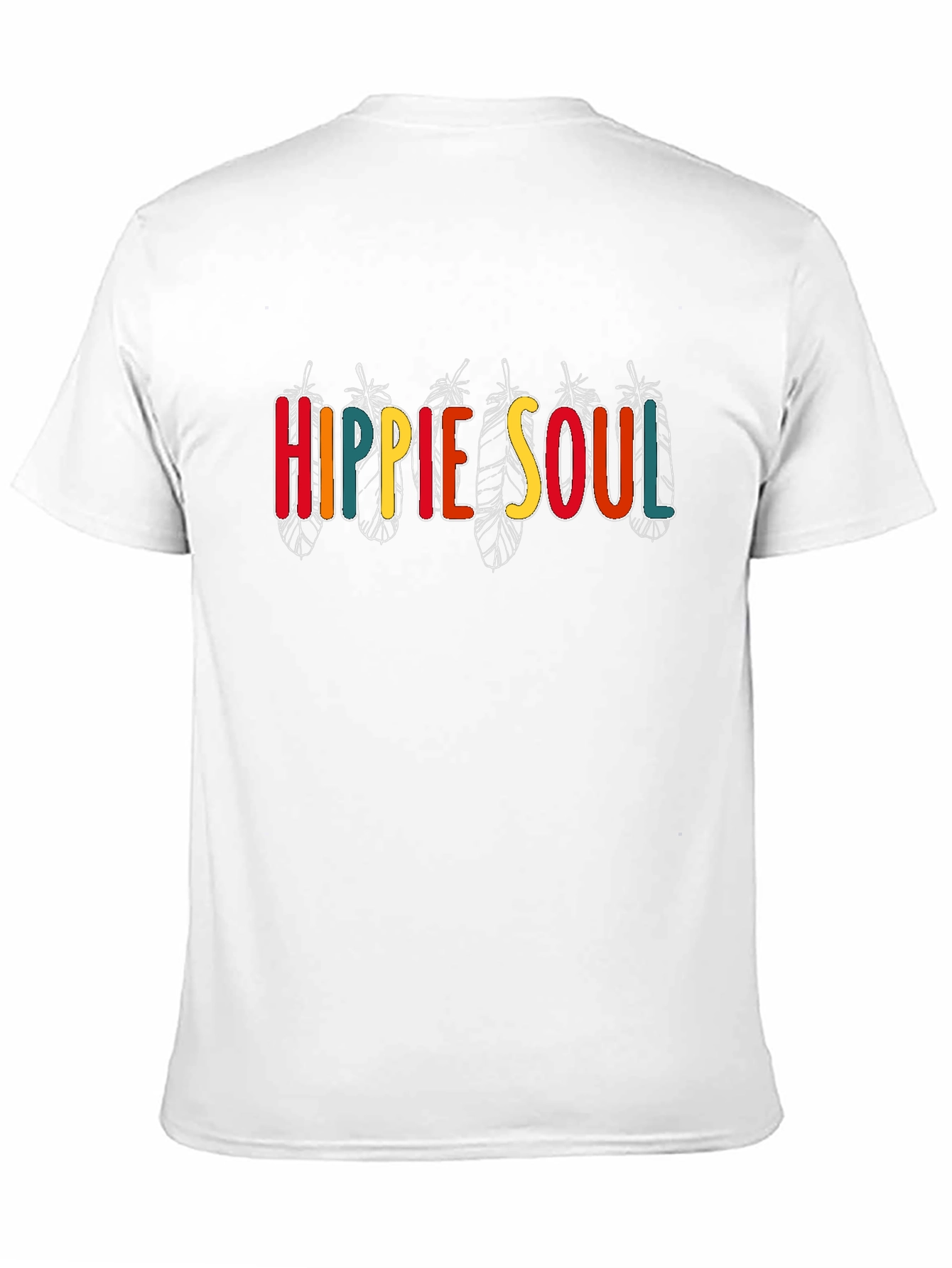 Black Hippie Soul Graphic T-Shirt - Casual Comfort view 11