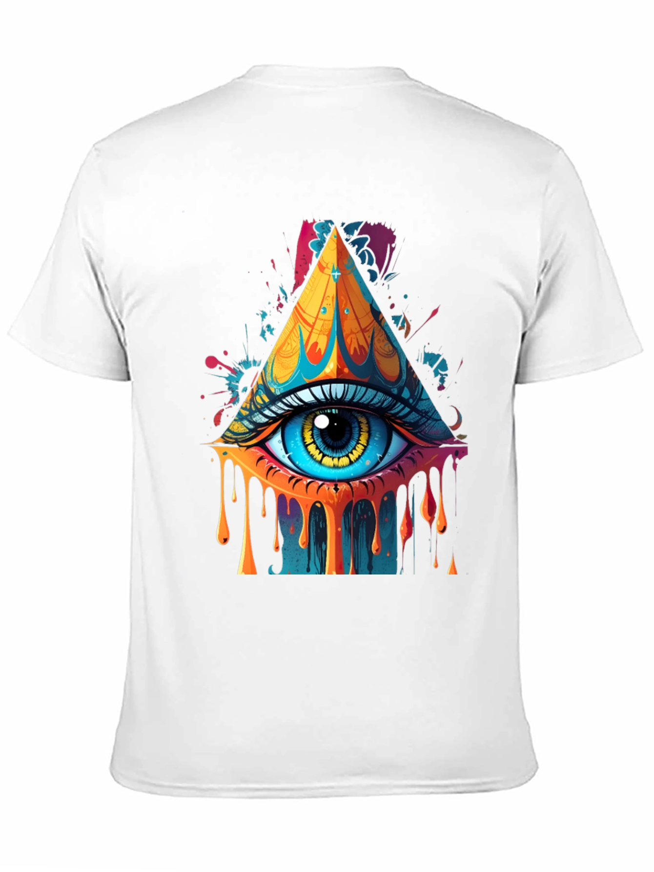 Black Eye Pyramid Graphic Print Tee view 11