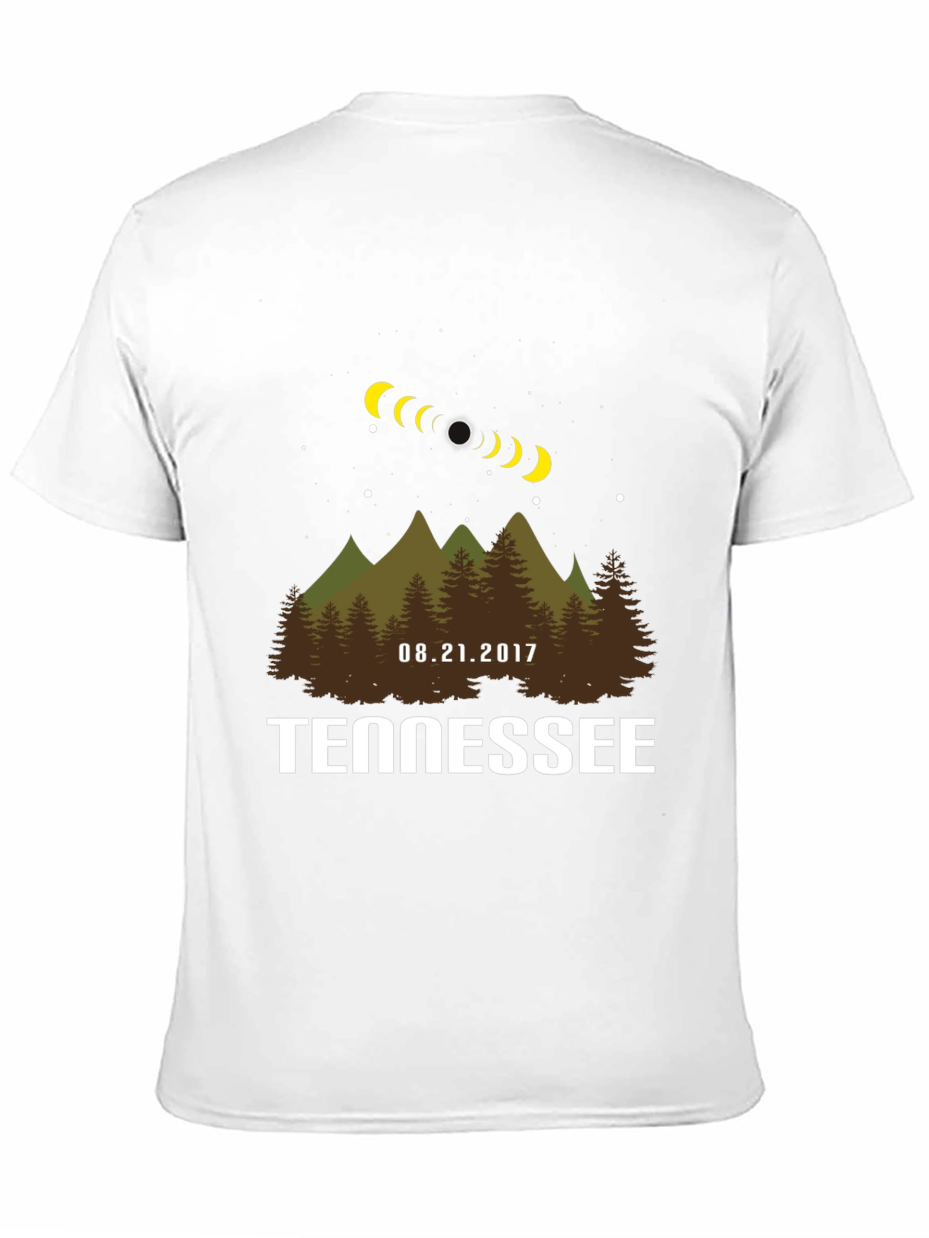 Black Tennessee Eclipse T-Shirt - August 21, 2017 view 11