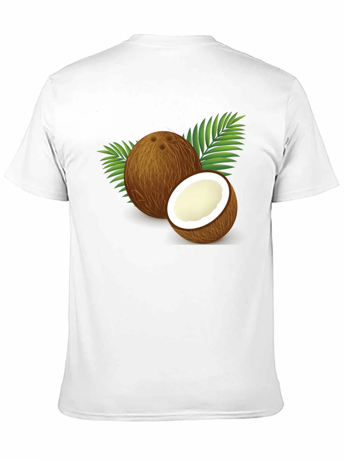 Black Coconut Graphic Tee - Tropical Summer Vibes view 11