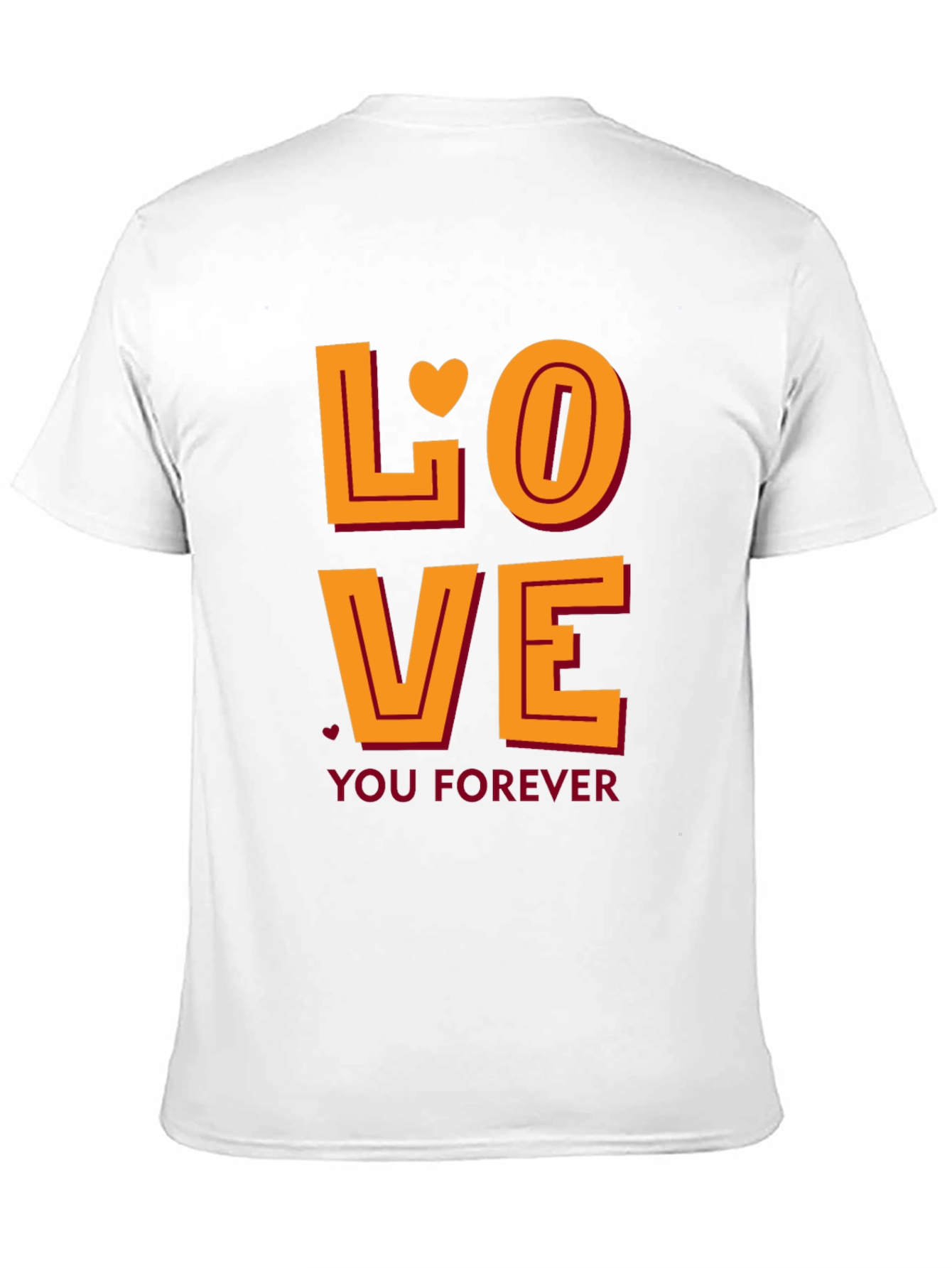 Black Love You Forever Graphic Tee - Black view 11