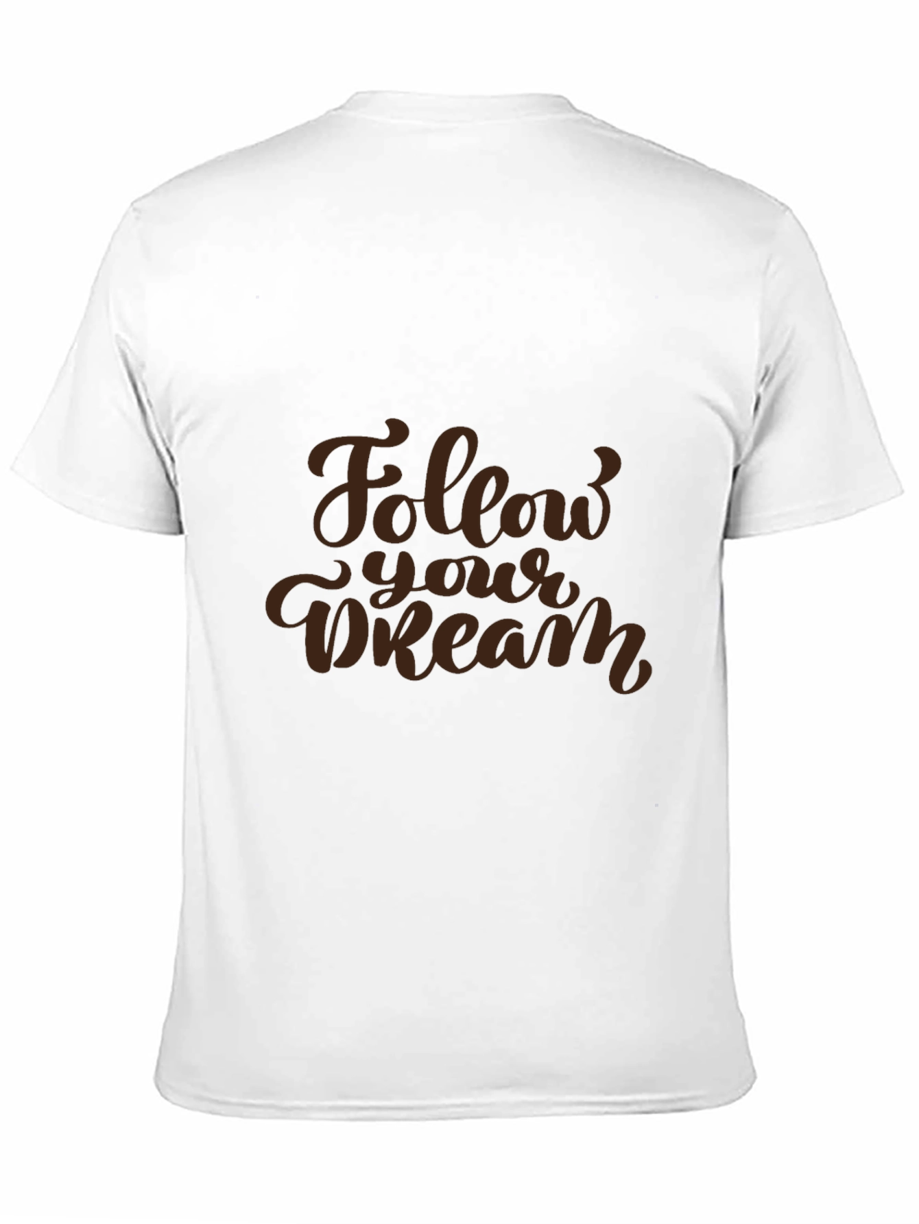 Black Follow Your Dream Black T-Shirt view 11