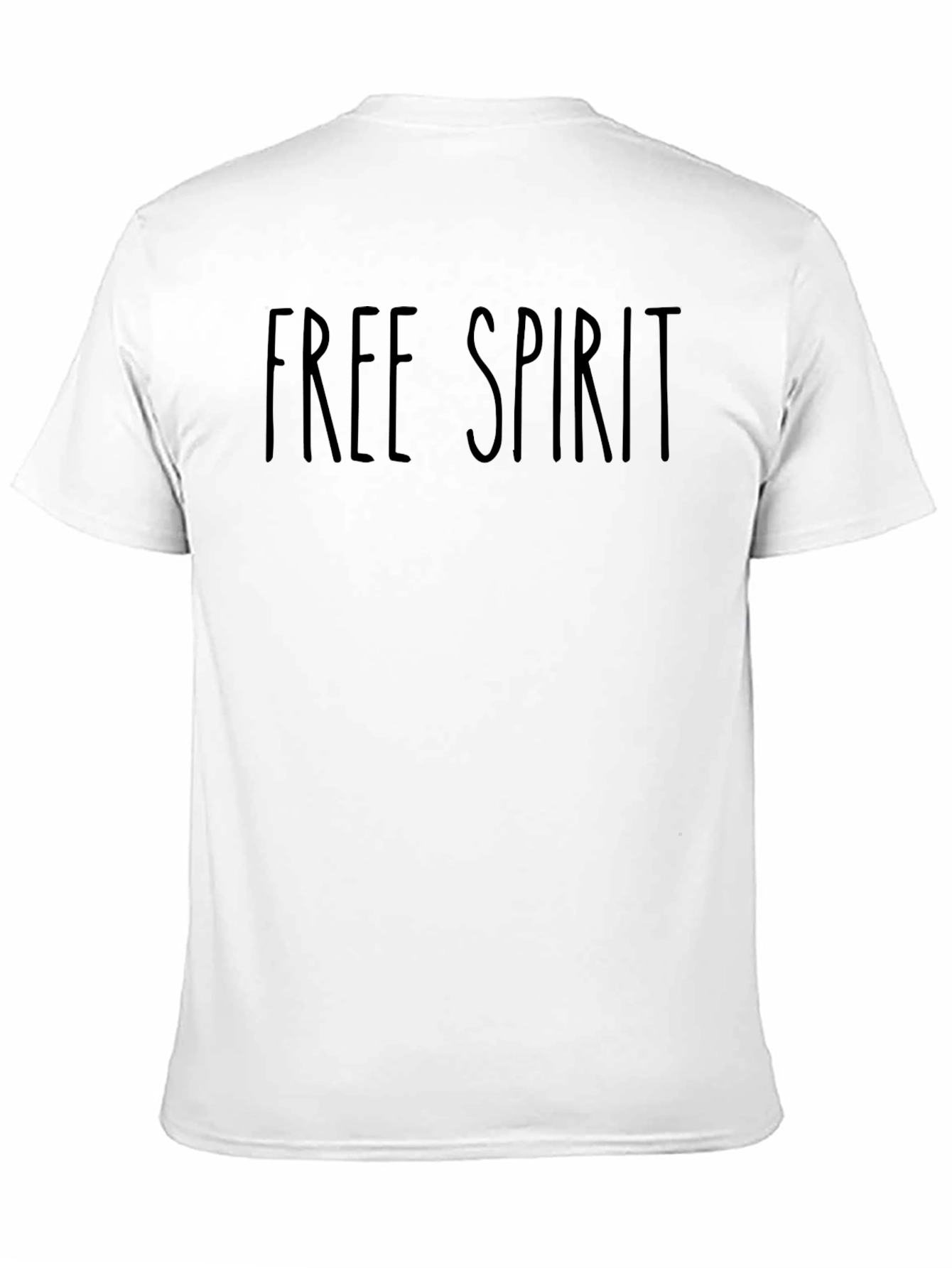 Black Free Spirit Graphic Tee - Unisex Casual Top view 11