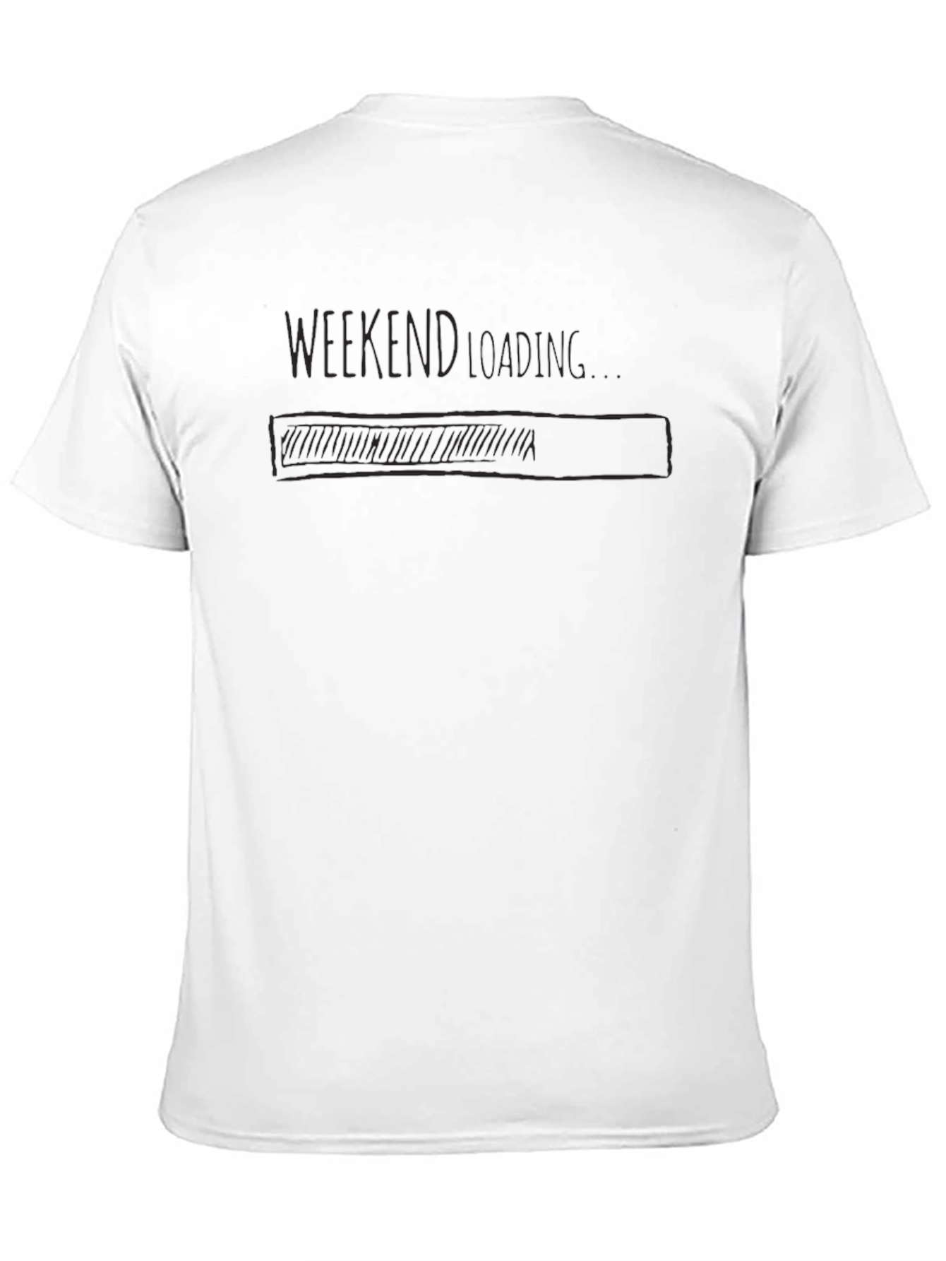 Black Weekend Loading Graphic T-Shirt view 11