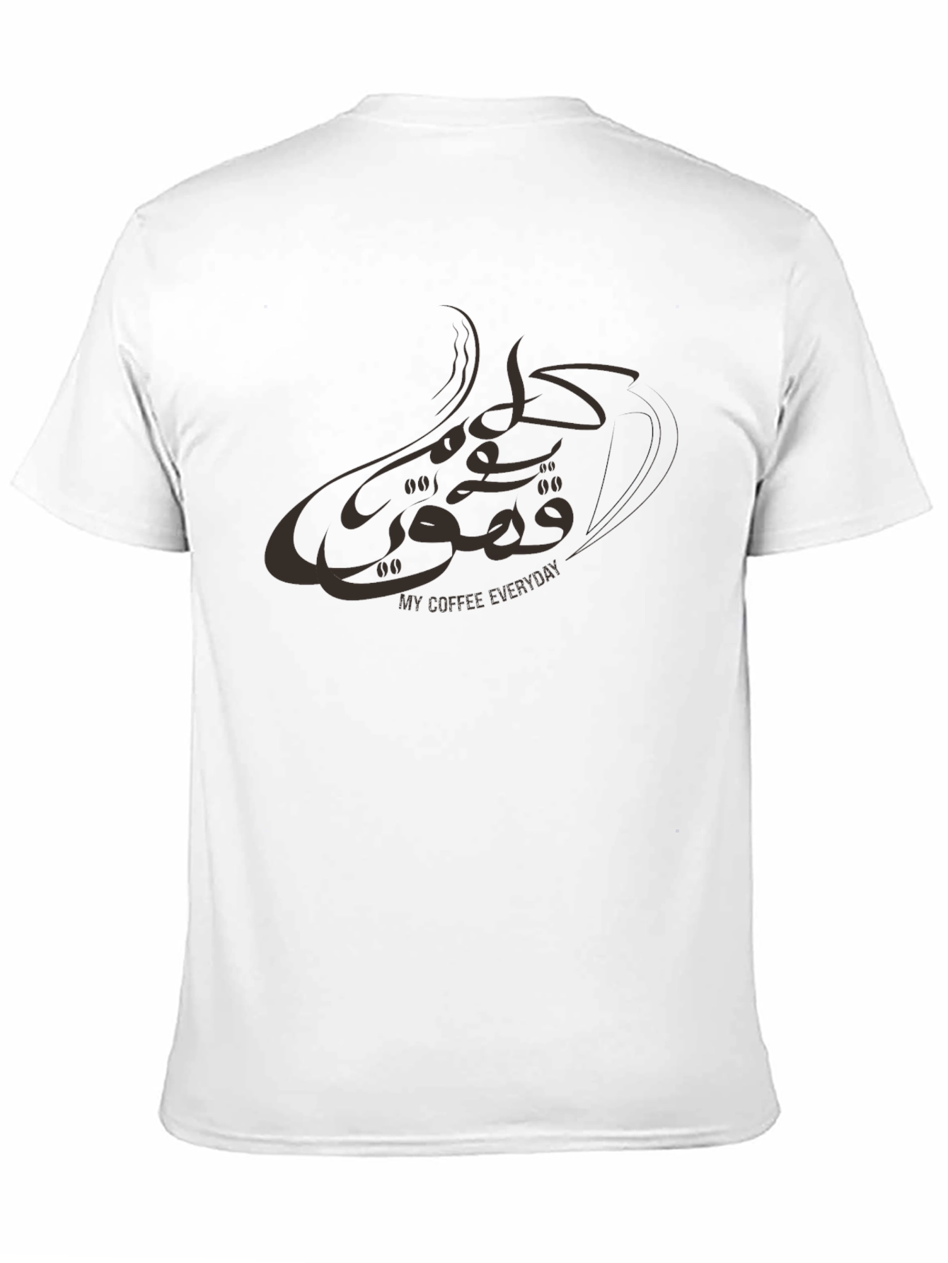 Black Coffee Everyday Graphic T-Shirt view 11