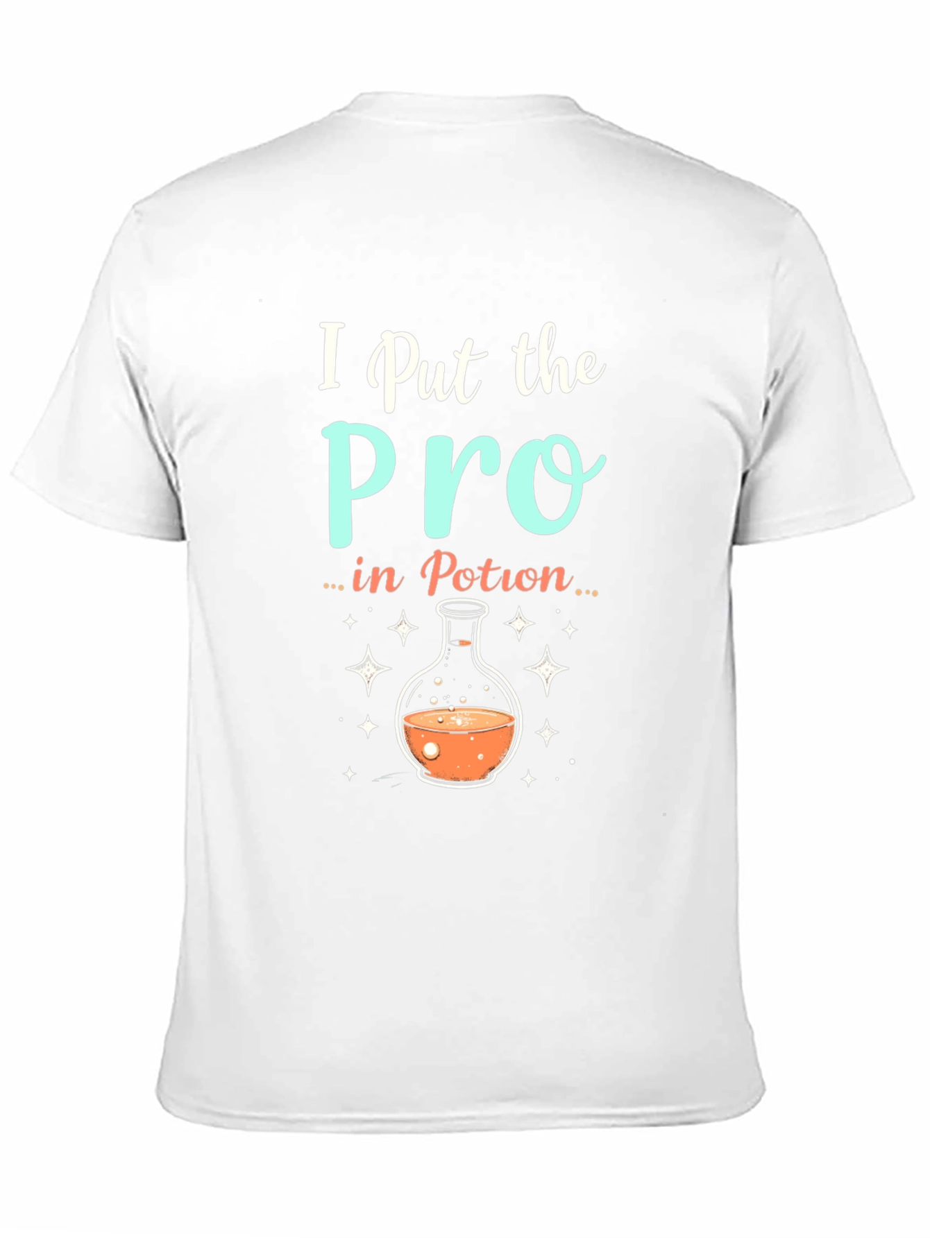 Black I Put the Pro in Potion Black T-Shirt view 11